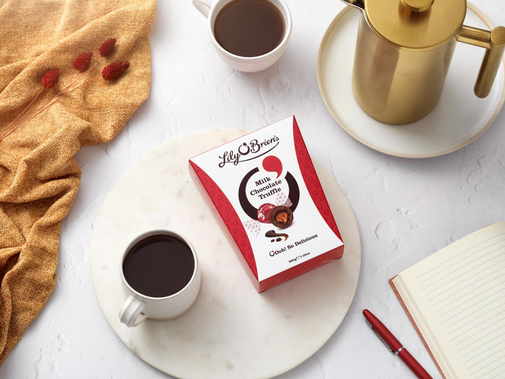 Lily O'Brien's Milk Chocolate Truffles - Individually Wrapped Chocolate Treats
