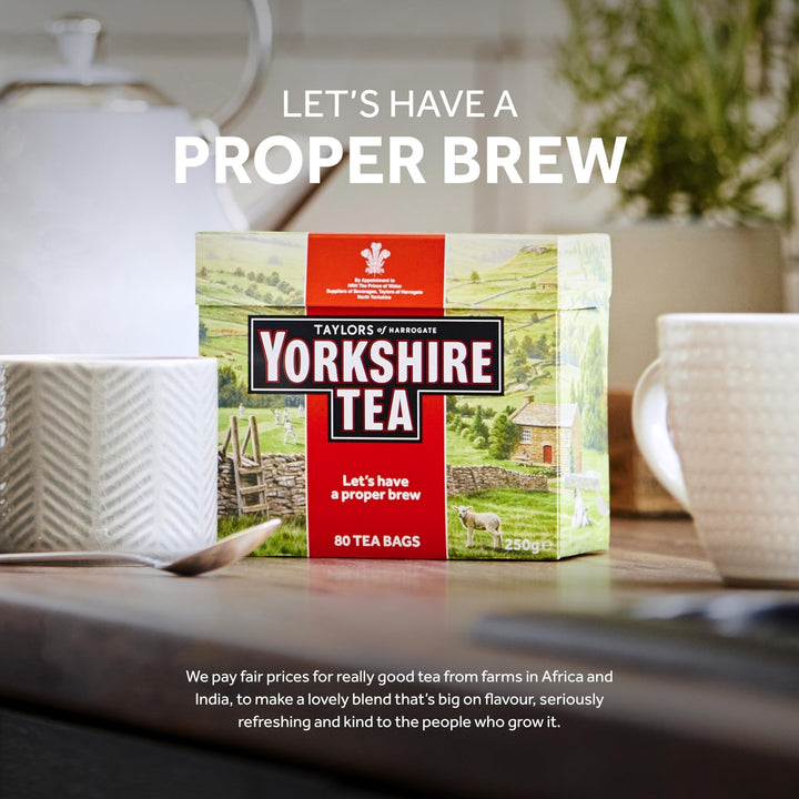 Yorkshire Tea - Bedtime Brew Decaf Tea Bags, 160 Count (4 x 40)