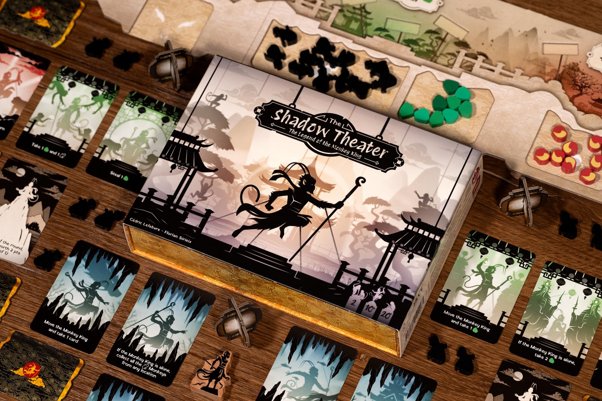 Space Cowboys The Shadow Theater: The Legend of The Monkey King Board Game 8