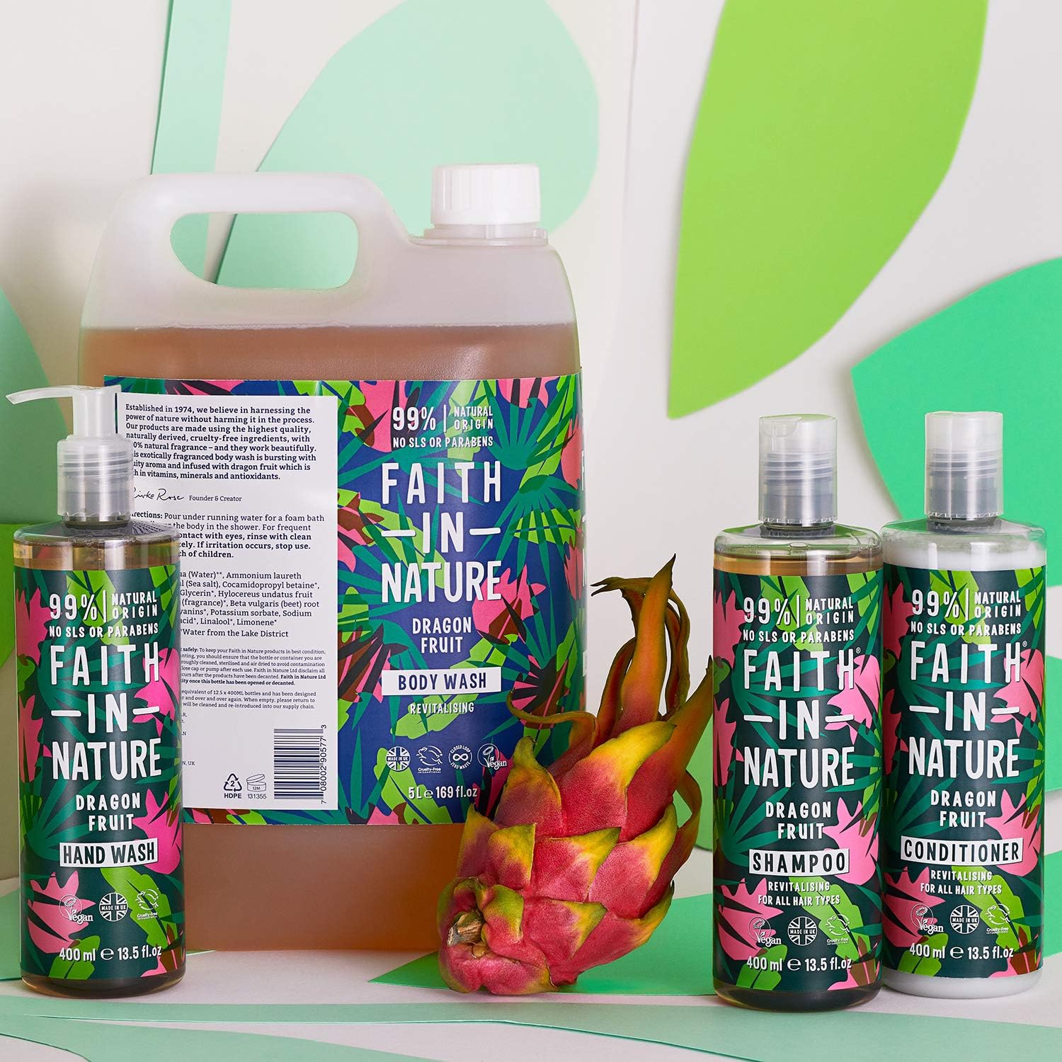 Faith in Nature Dragon Fruit Body Wash (400 ml) 7