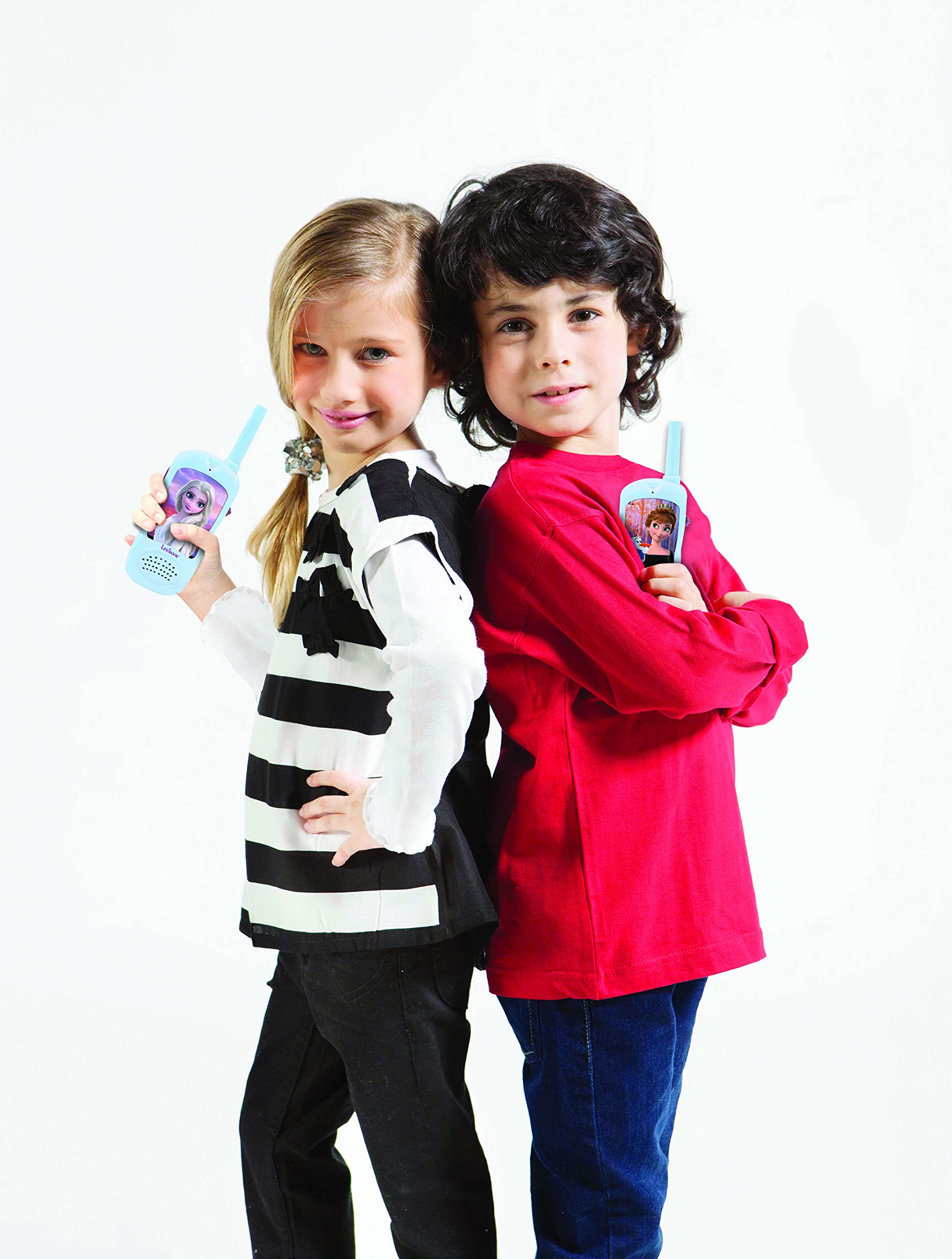 LEXIBOOK Frozen Walkie-Talkies - Disney Elsa Anna Olaf Communication Game for Kids 9