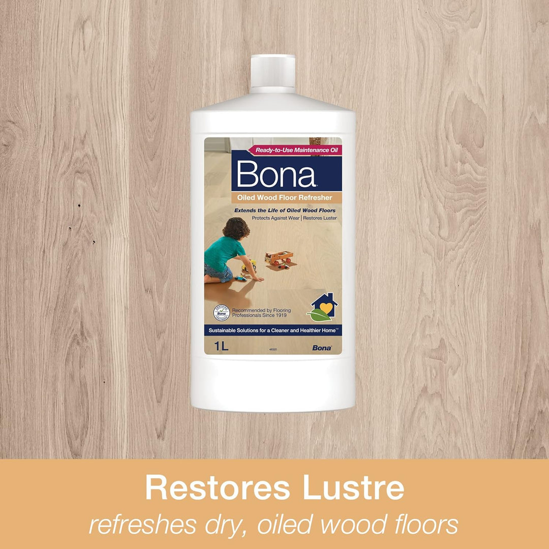 Bona Oiled Wood Floor Refresher - 1 Litre Bottle