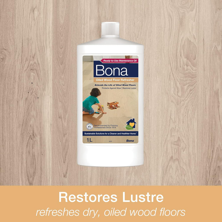 Bona Oiled Wood Floor Refresher - 1 Litre Bottle