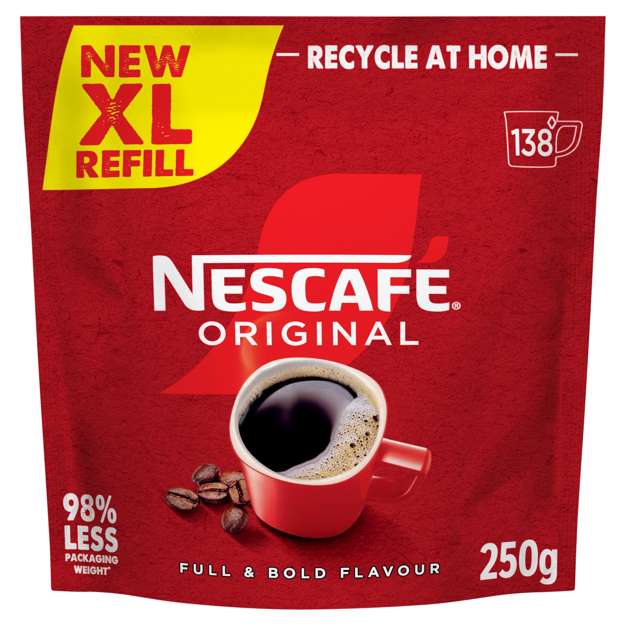 NESCAFÉ Original Instant Coffee Refill - Full Flavoured | 250g Granules 1