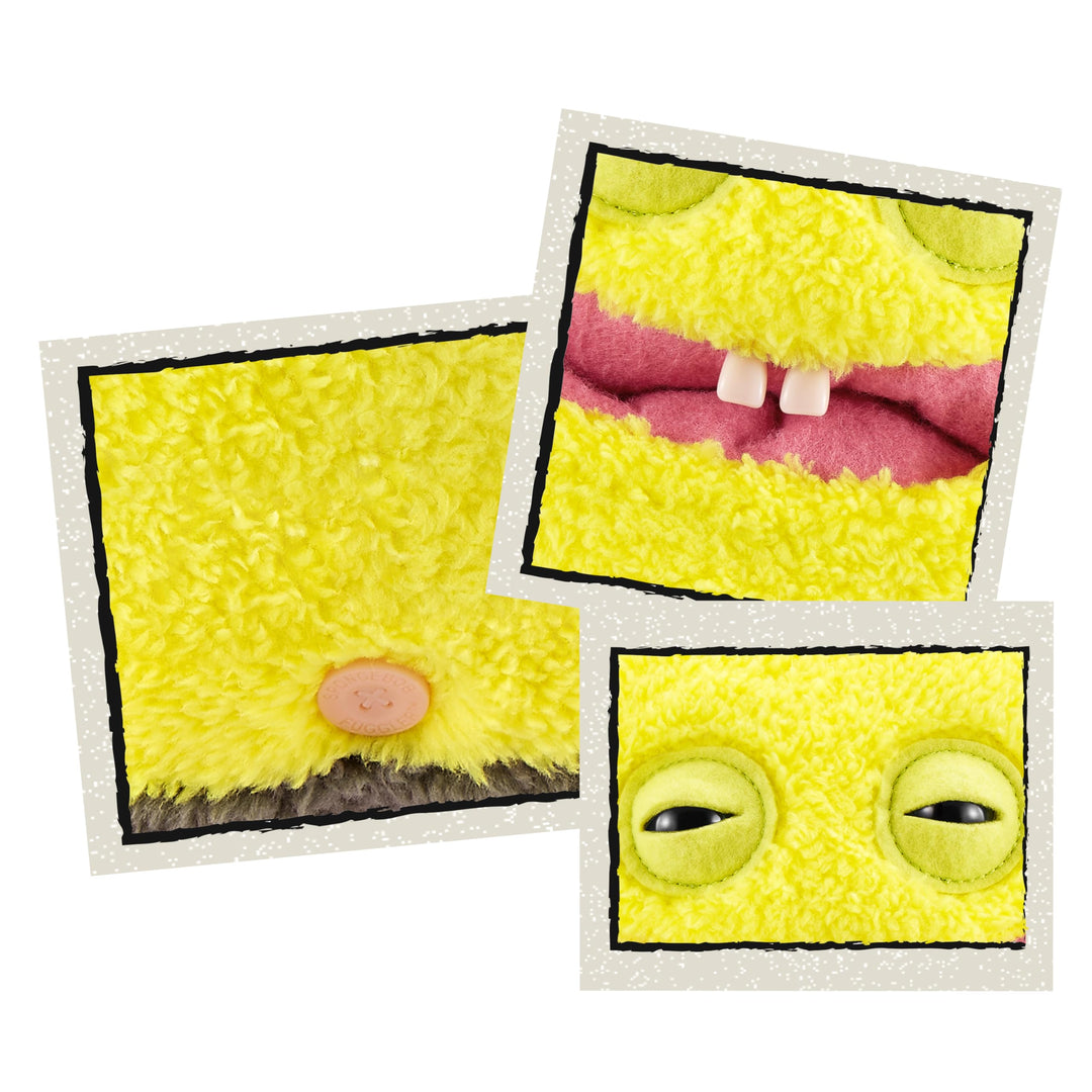 Fuggler x SpongeBob SquarePants 9-inch Plush Toy - Soft Funny Ugly Monster Plushie for Kids & Adults