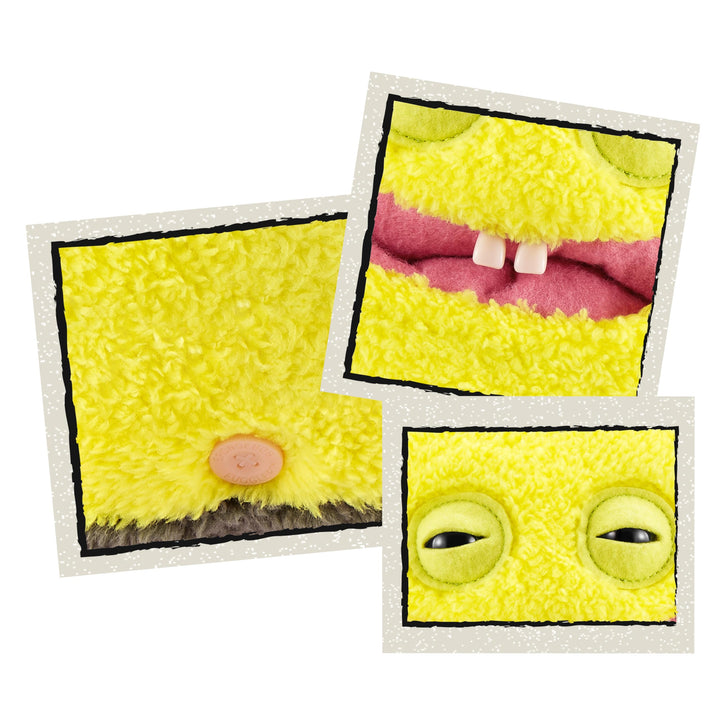 Fuggler x SpongeBob SquarePants 9-inch Plush Toy - Soft Funny Ugly Monster Plushie for Kids & Adults