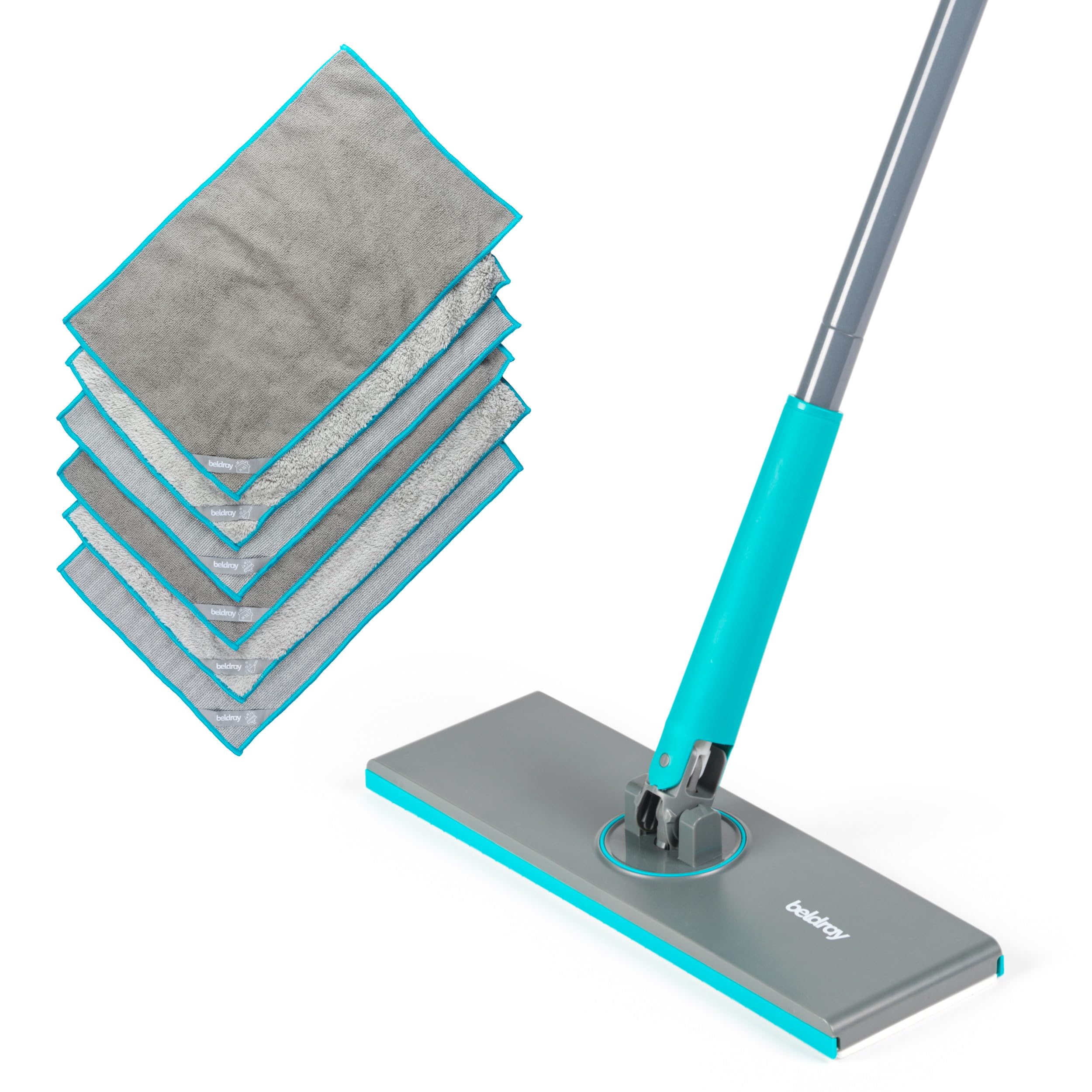Beldray Anti-Bac Clip-to-Grip Large Mop for Tiles, Floors, Windows & Mirrors 1