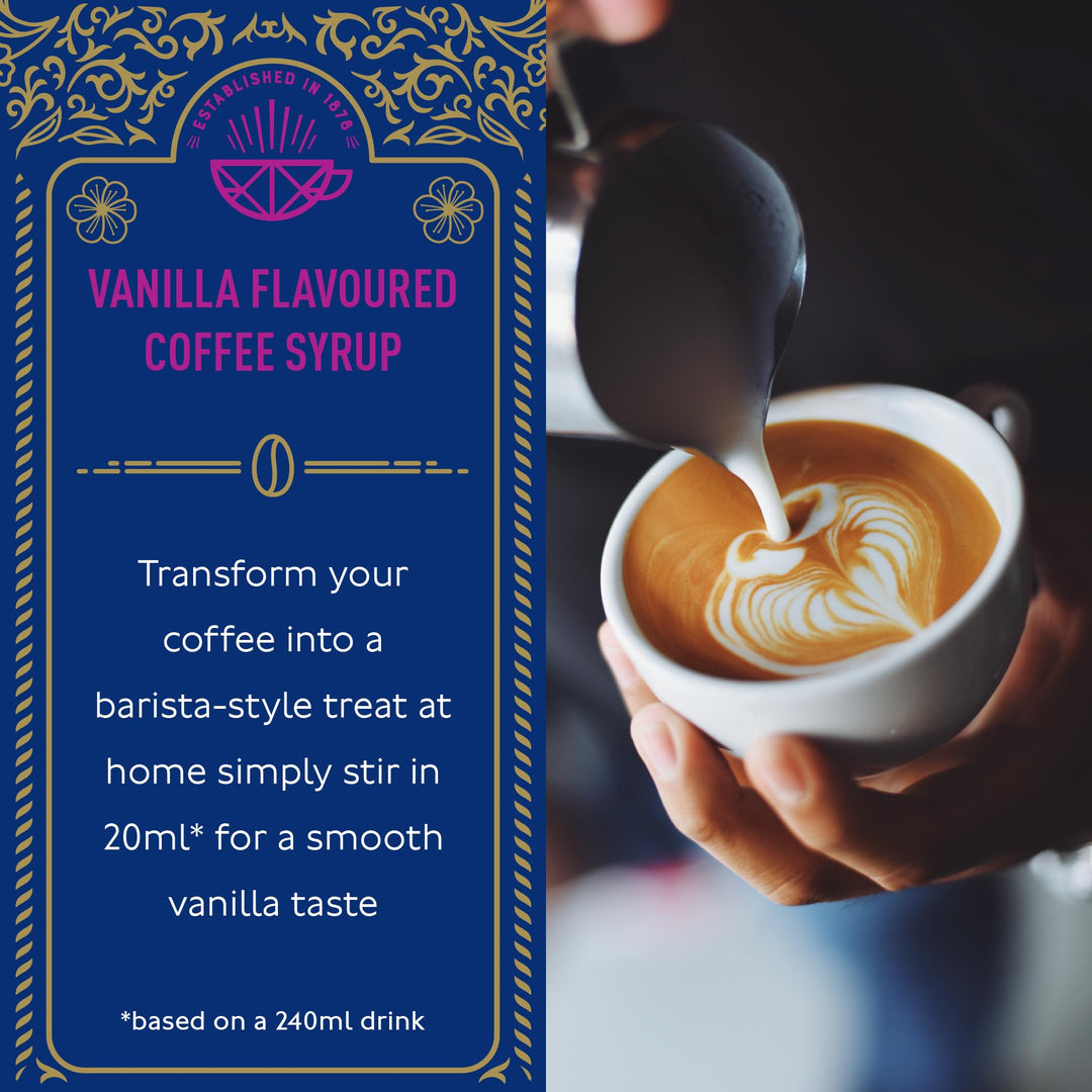 Tate & Lyle - Vanilla Coffee Syrup Fairtrade 750ml