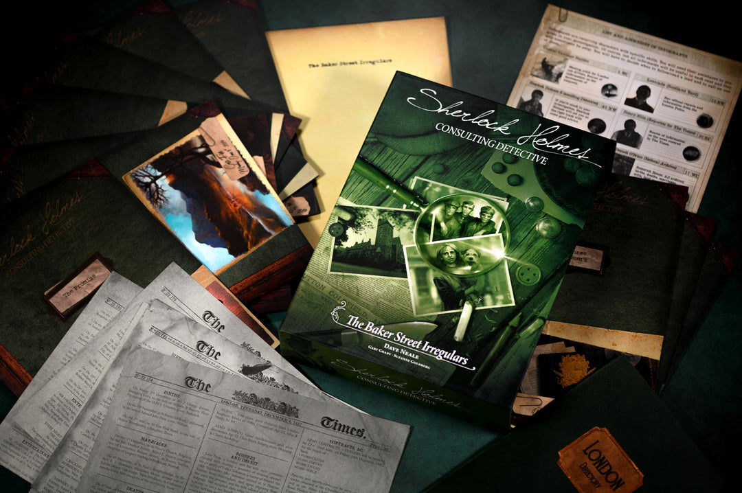 Space Cowboys Sherlock Holmes Consulting Detective: The Baker Street Irregulars Board Game