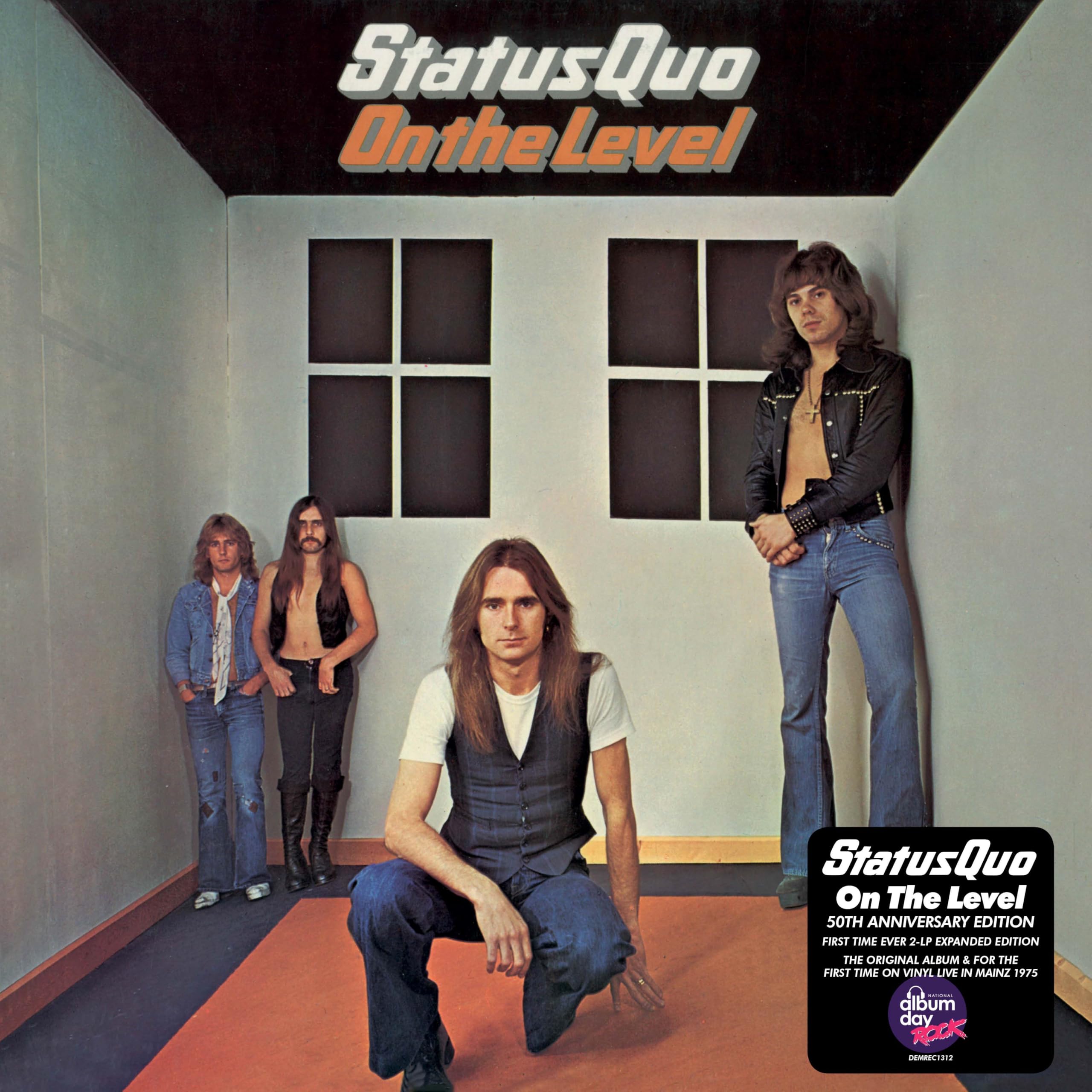 Status Quo - On The Level 50th Anniversary Black Vinyl 1