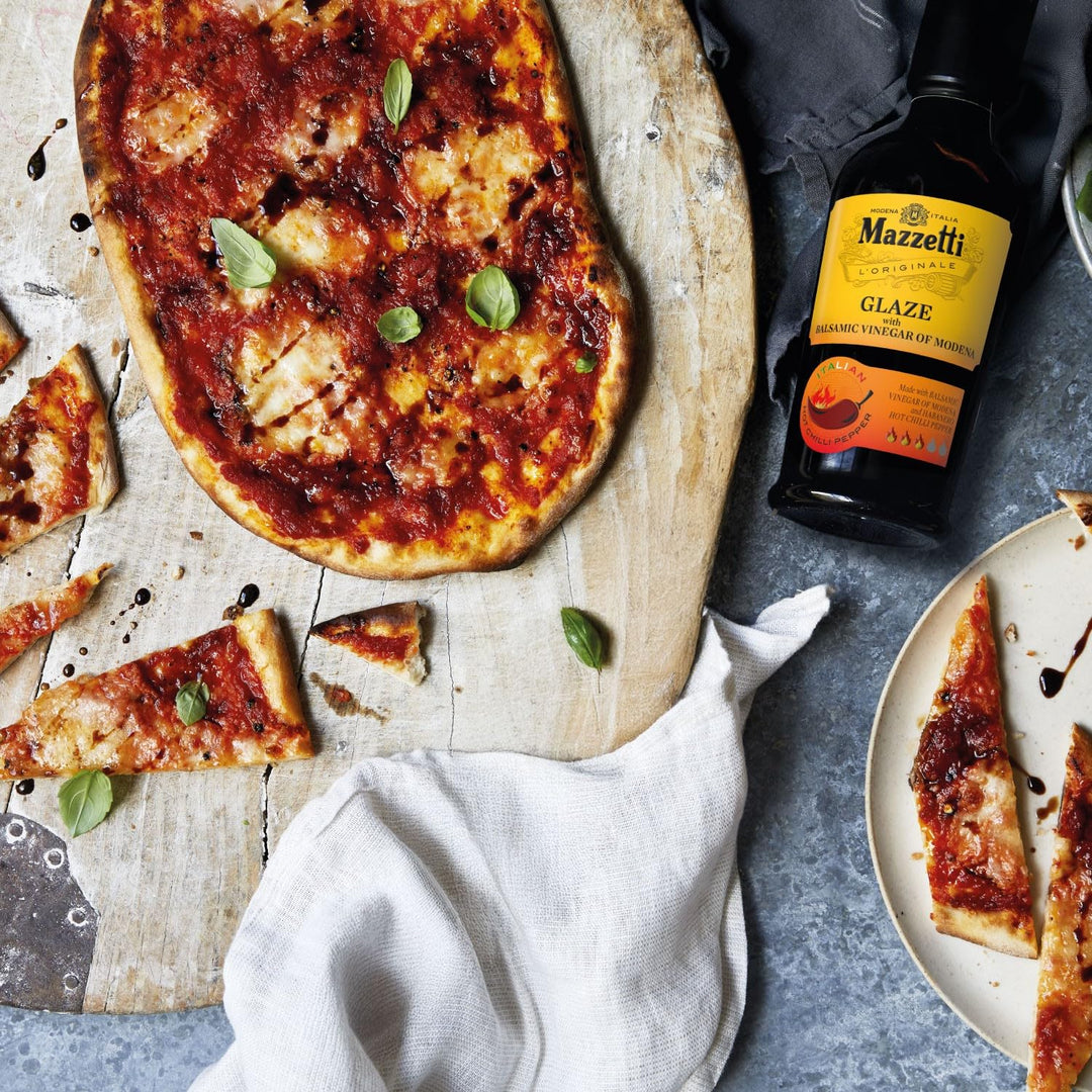 Mazzetti Chilli Balsamic Glaze 215ml - Gourmet Italian Glaze with Habanero Chocolate Chilli
