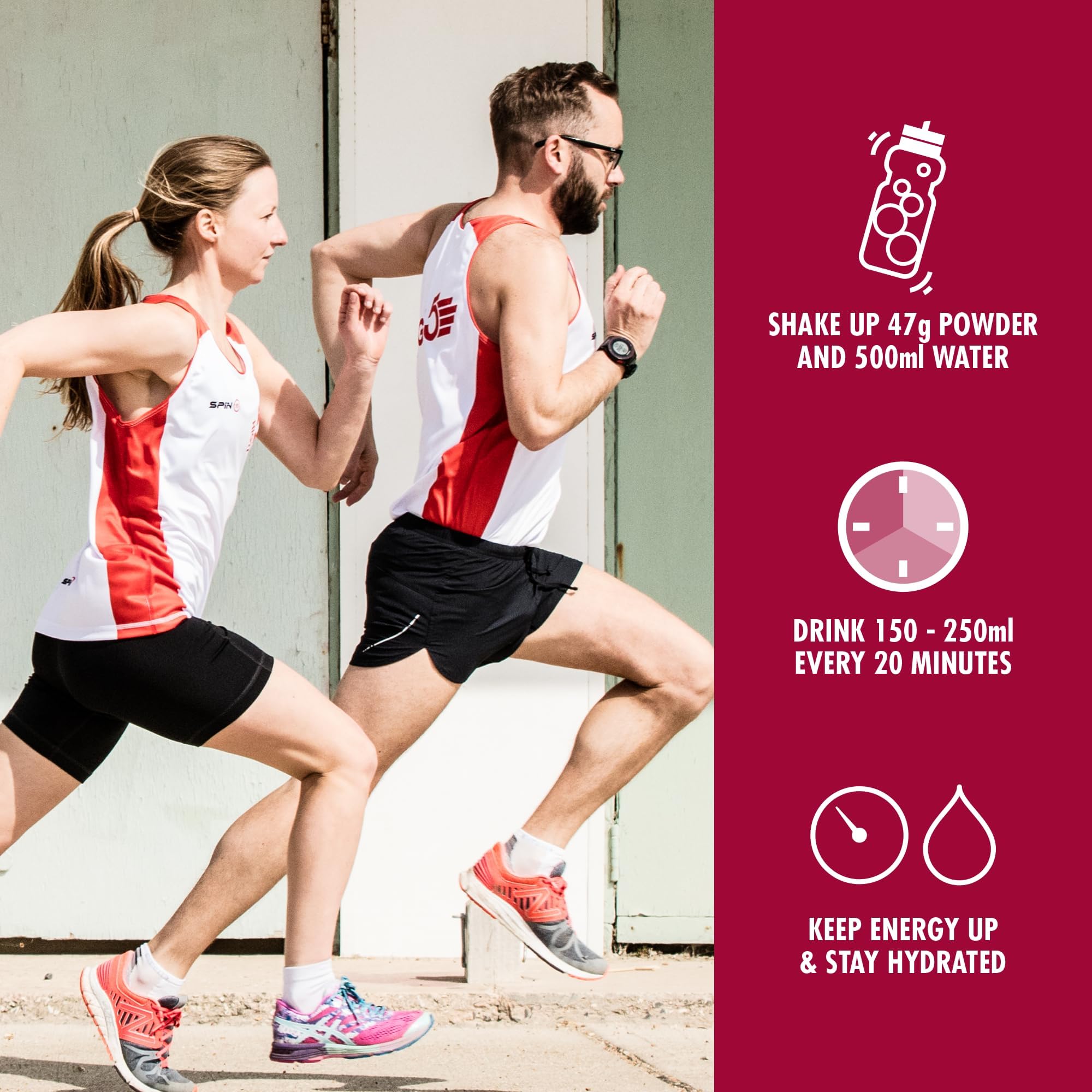 HIGH5 - Energy Drink With Protein Blend of Carbohydrates, Protein & Electrolytes Sports Drink Powder (Berry, 1.6kg) 5