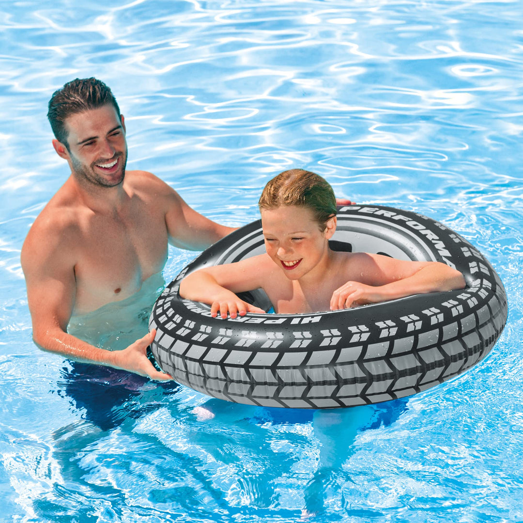Intex 36" Radial Champs Tyre Tube - Inflatable Pool Toy for Kids 9+