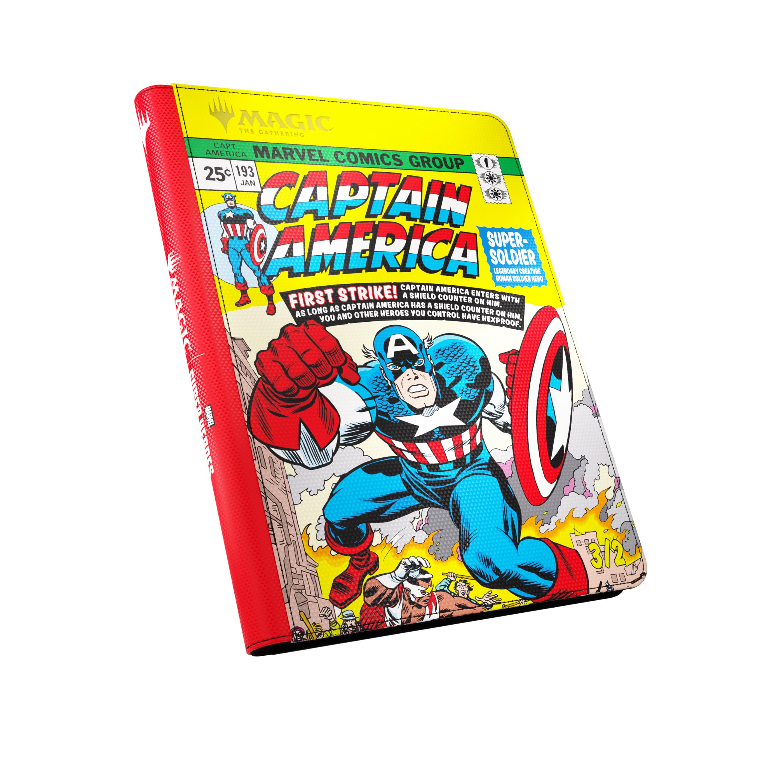 Gamegenic Marvel Super Heroes Zip-Up Album - Holds 360 Cards | Side-Loading Pockets | Licensed Marvel Design 1