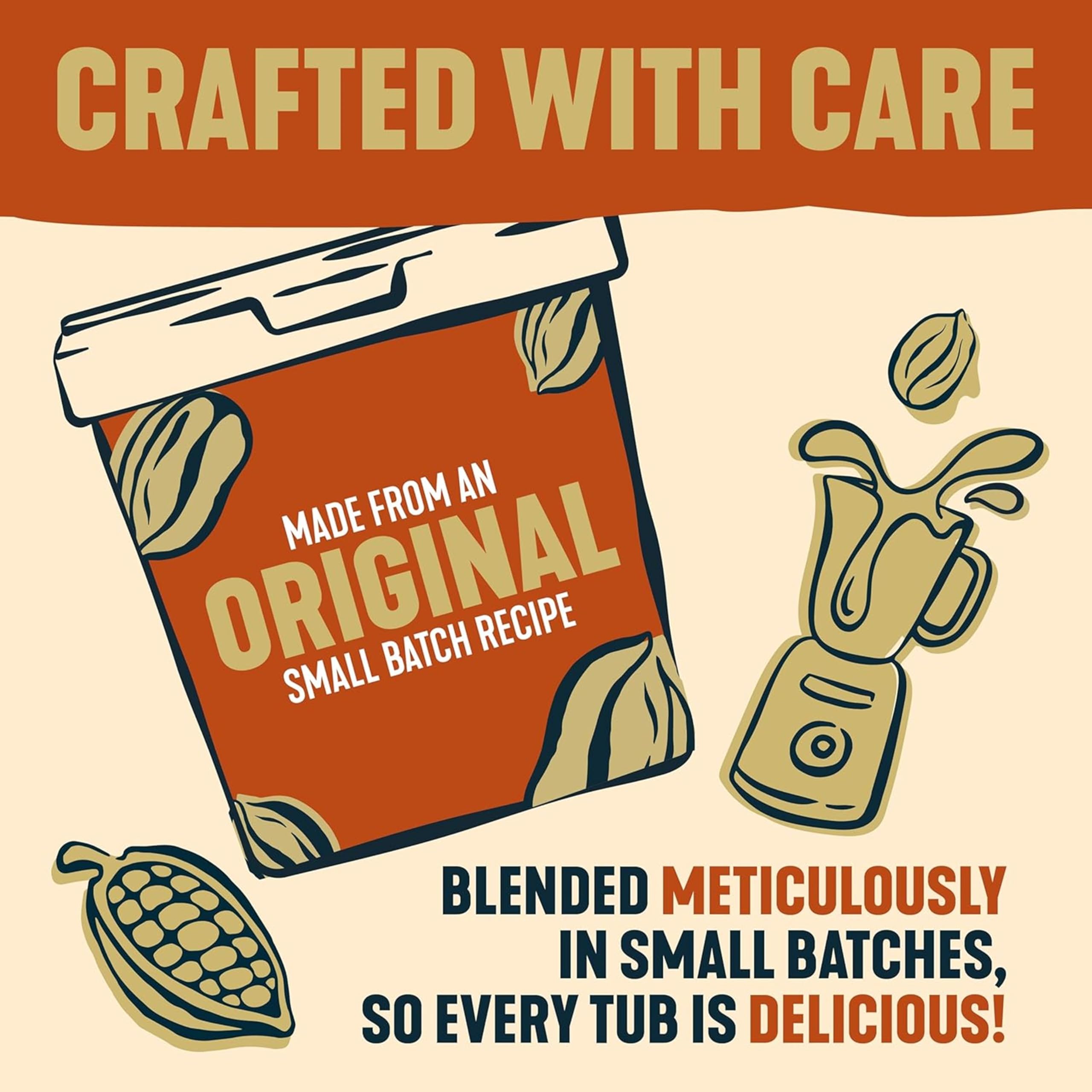 ManiLife Deep Roast Smooth Peanut Butter, 900g - Single Origin Argentine Peanuts, No Palm Oil, No Added Sugar, Vegan 5