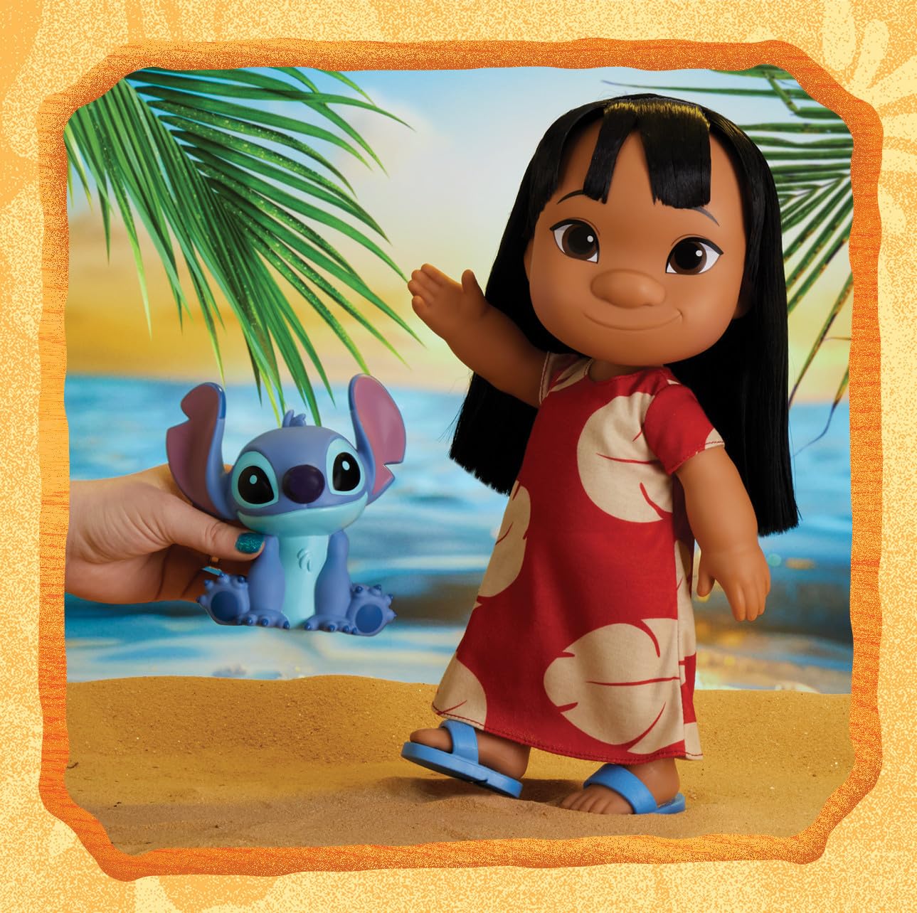 Disney Lilo & Stitch 14-inch Poseable Lilo Doll with 5-inch Stitch Figure - Just Play 3