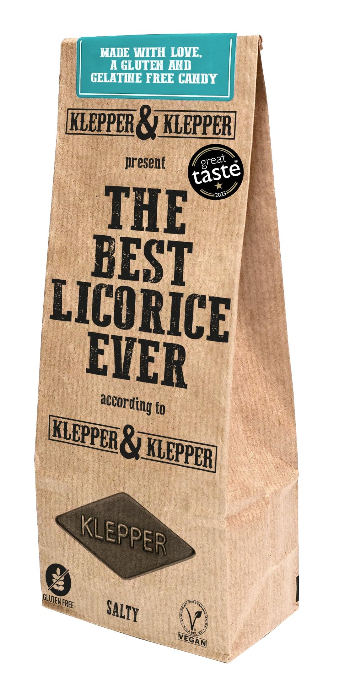 Klepper & Klepper Salty Licorice - Celtic Sea Salt Flavored Licorice Treat