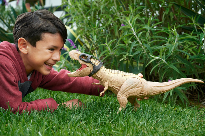 Jurassic World Hunt N' Chomp Tyrannosaurus Rex Dinosaurier-Spielzeugfigur mit Sound