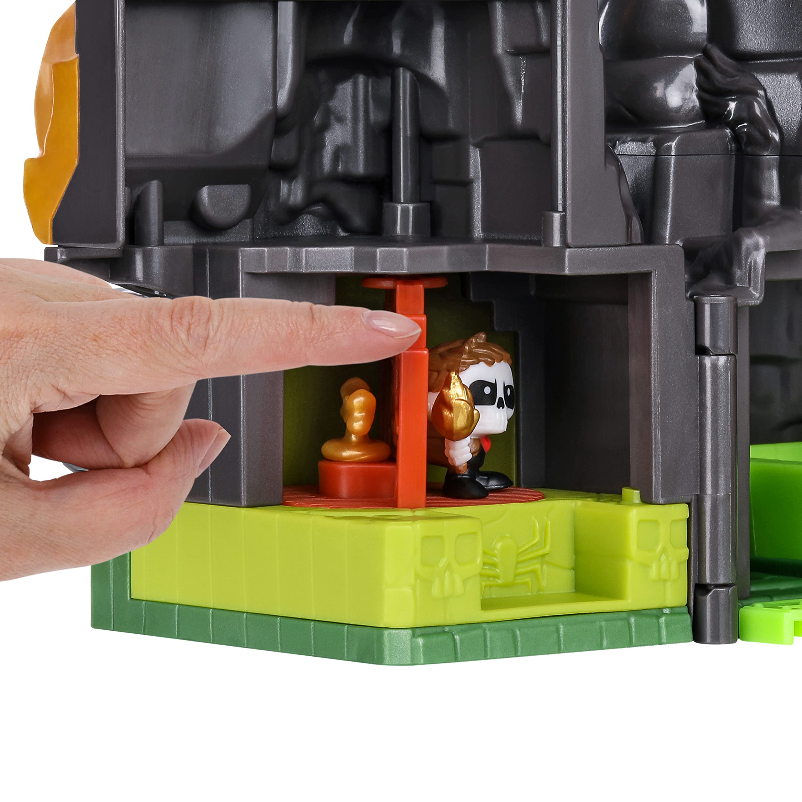 Treasure X Lost Lands Skull Temple Mega-Spielset – 40 Abenteuerlevel mit 4 Mikro-Actionfiguren 10