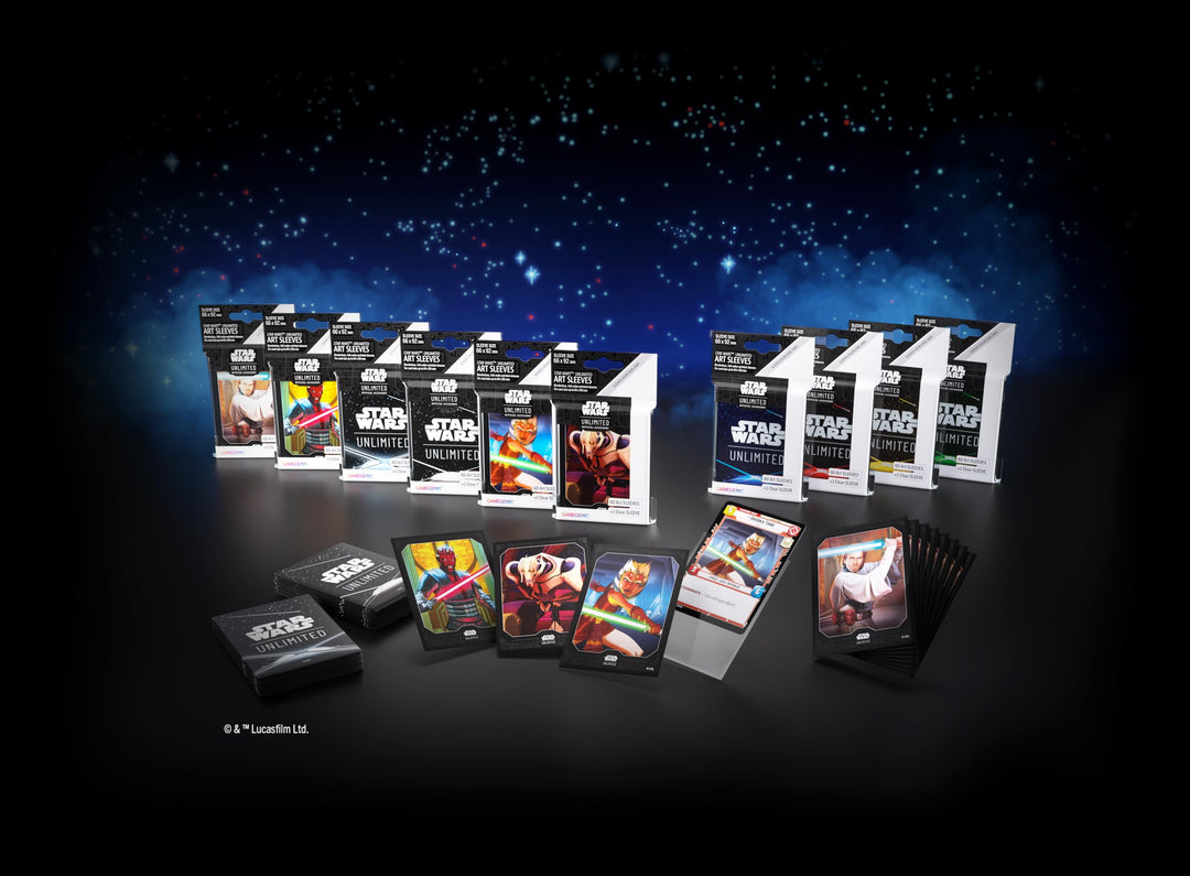 Gamegenic Star Wars Unlimited Obi-Wan Kenobi Art Sleeves for TCG Cards