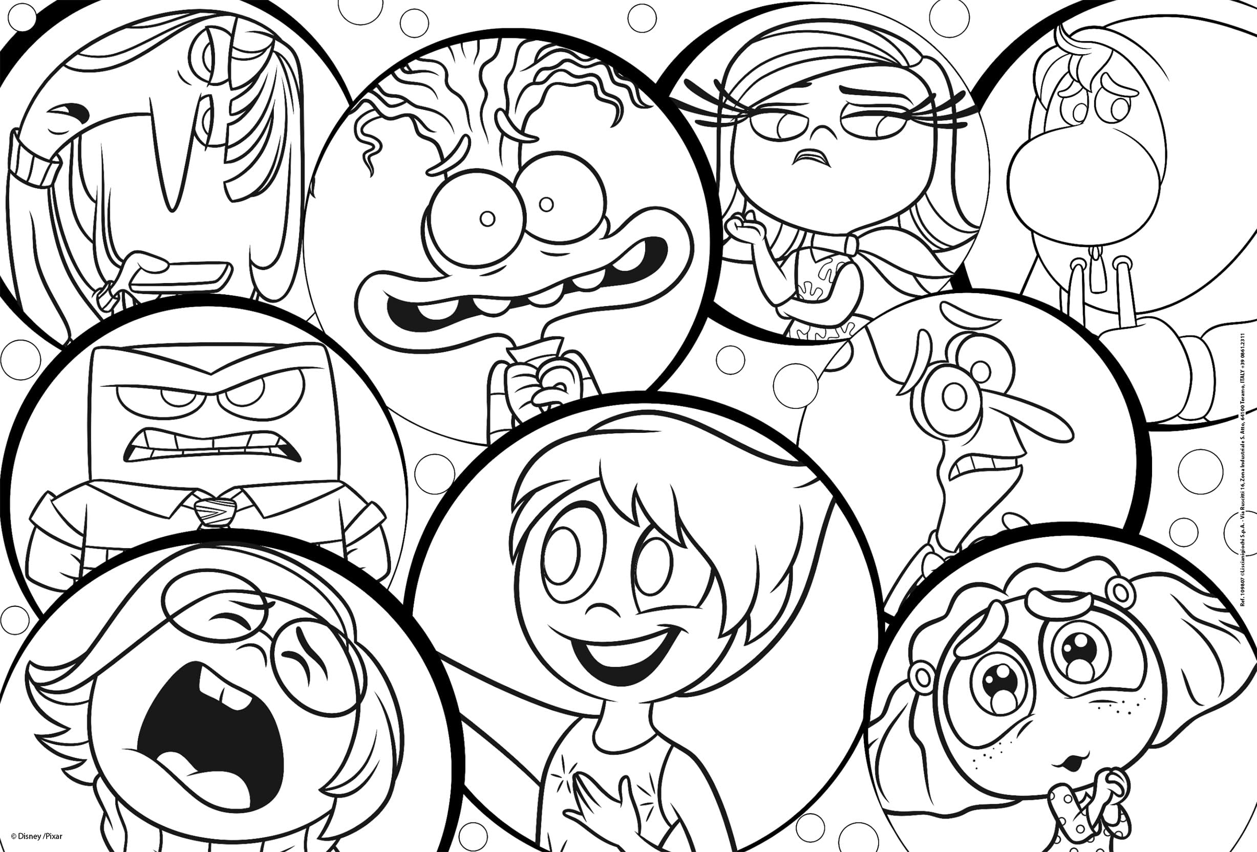 Lisciani Disney Inside Out 2 Double-Faced 250 Piece Puzzle for Kids 7+ 3