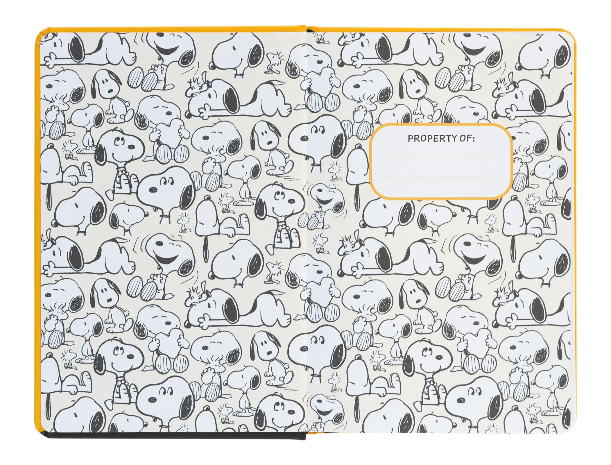 Grupo Erik Snoopy Lazy Days A5 Hardback Notebook | 96 Sheets Dotted Paper | 100 gsm