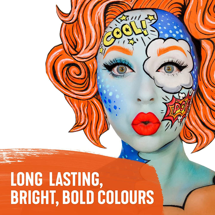 Snazaroo - Classic Face and Body Paint (18.8g, Lime Green)