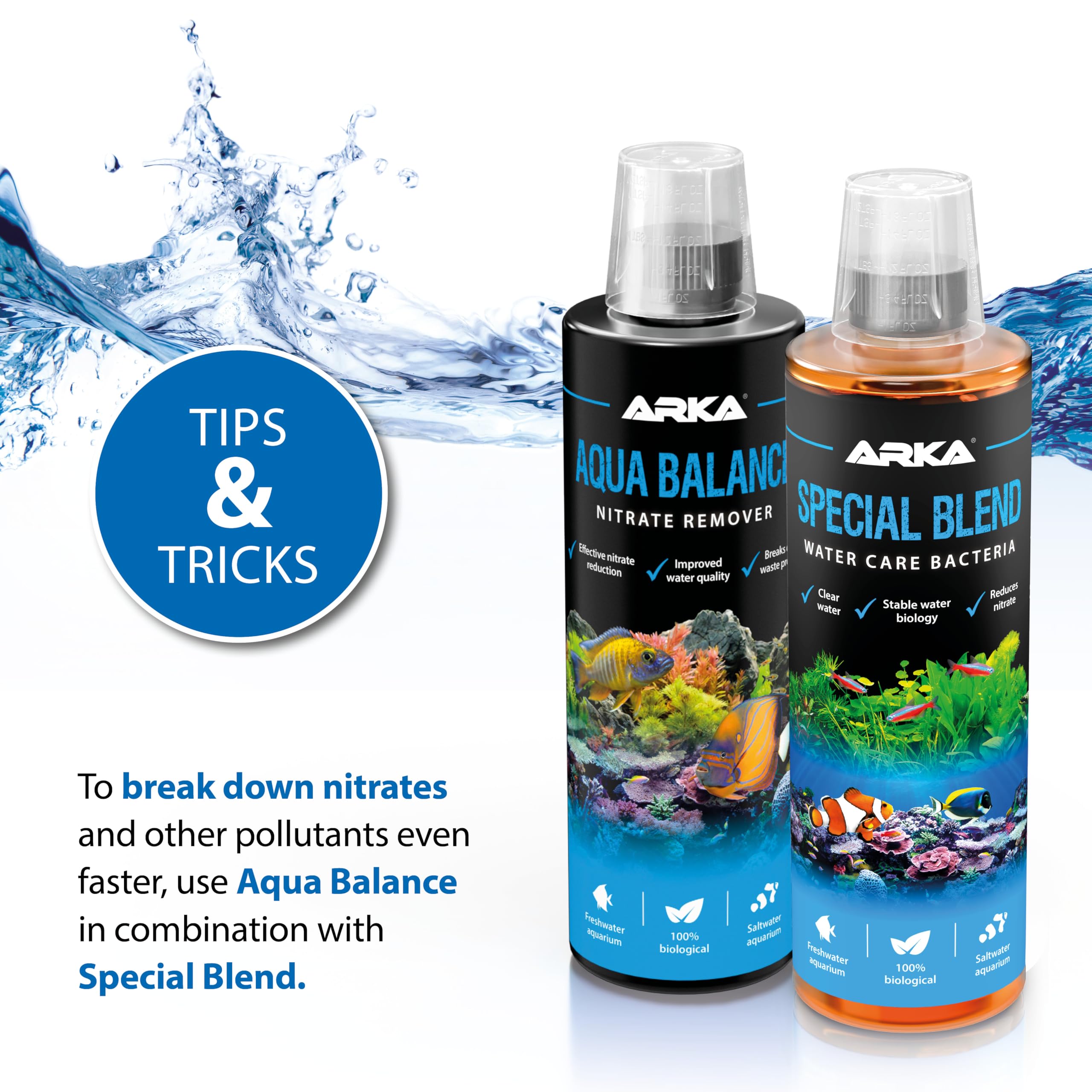 ARKA Aqua Balance Nitrate Remover for Aquariums - Biologically Reduces Nitrate | 118 ml 6