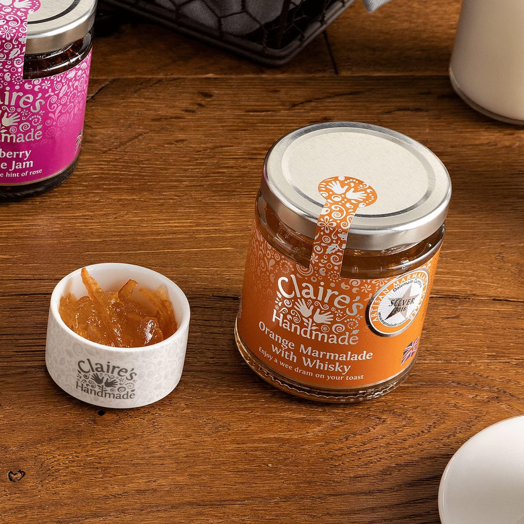 Claire's Handmade Orange Marmalade with Whisky (227g) - Award Winning