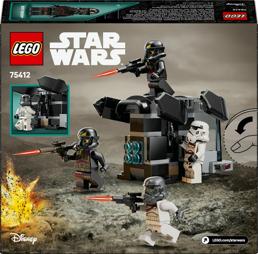 LEGO Star Wars: Ahsoka Death Trooper & Night Trooper Battle Pack - Building Set for Kids 6+