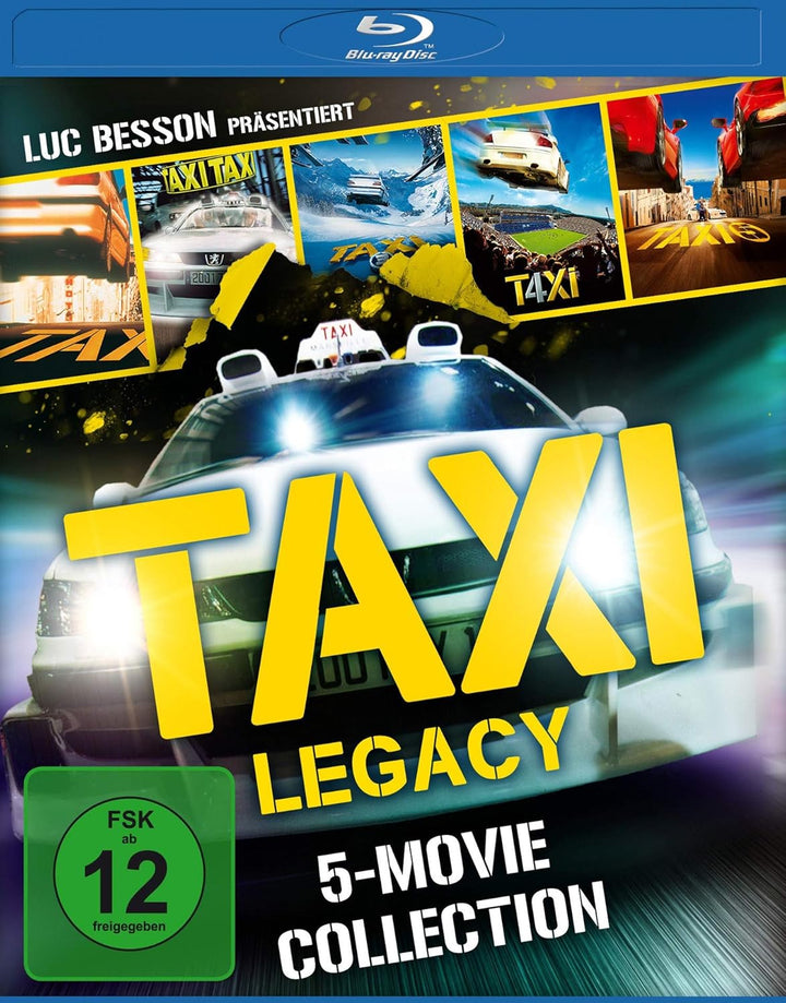Taxi Legacy - 5-Movie Collection (2004-2018) - Blu-ray Theatrical Cut (Region Free) [Blu-ray]