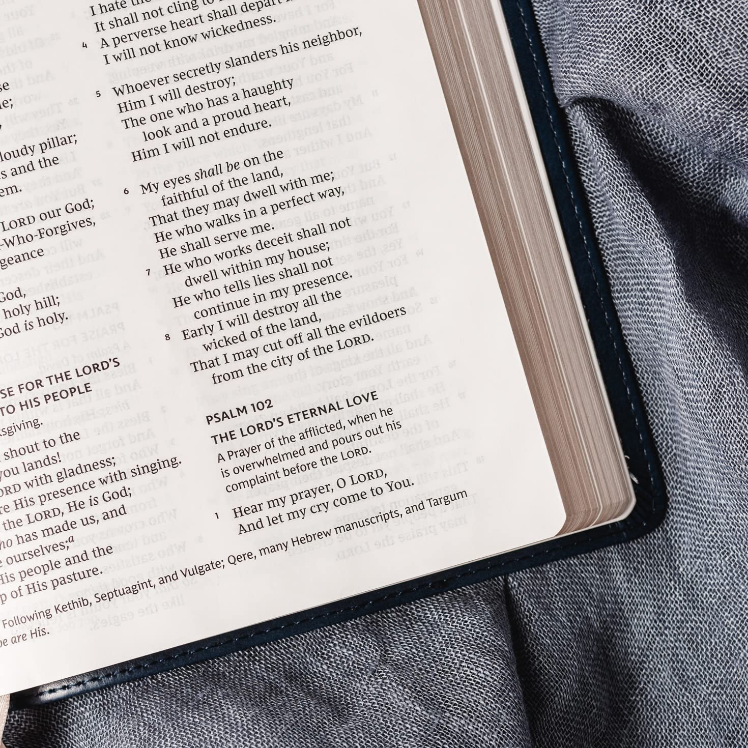 Thomas Nelson NKJV Value Thinline Bible - Large Print | Red Letter Edition | Imitation Leather 4