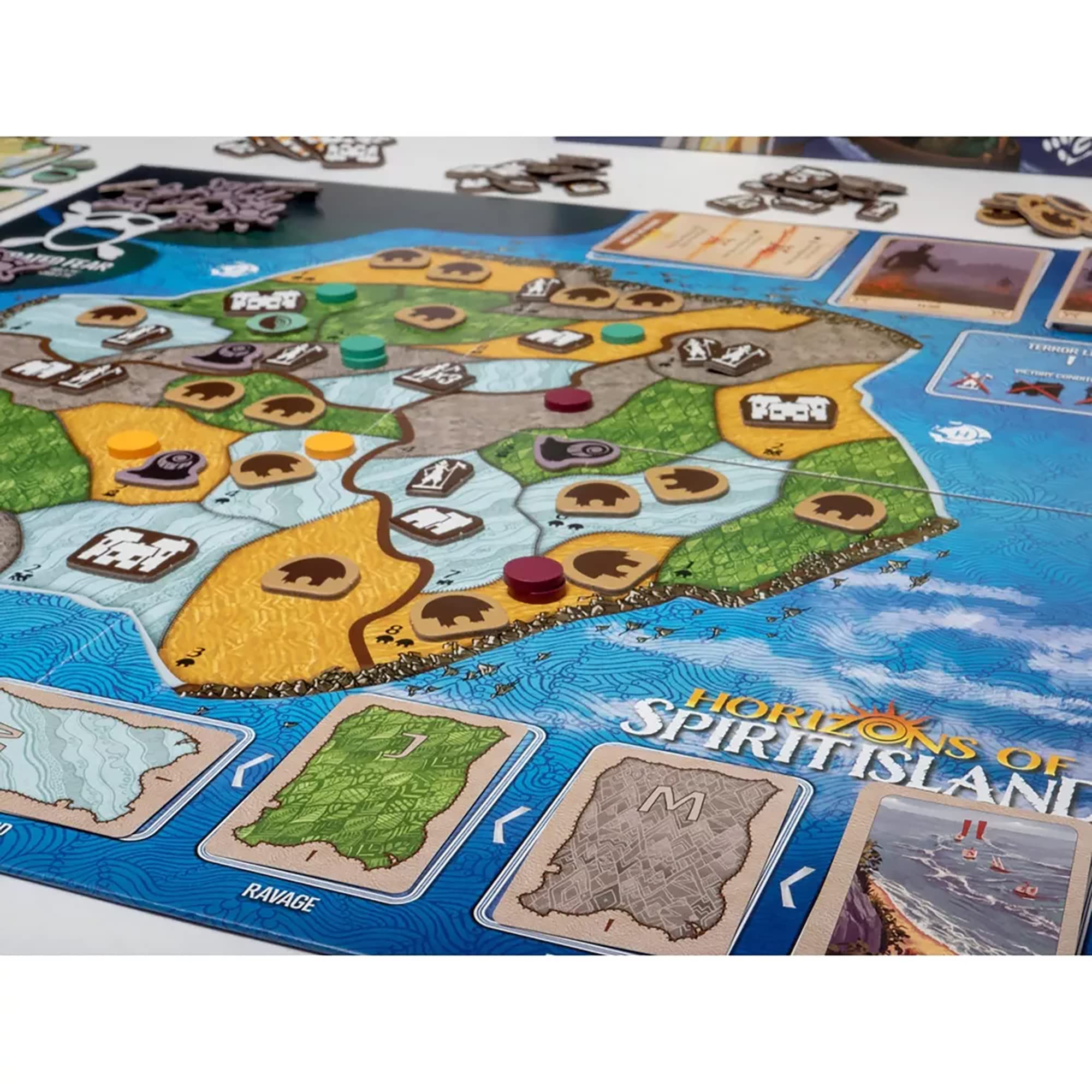 Greater Than Games Horizons of Spirit Island Board Game | 1-3 Players | 90 Min Playtime | Ages 10+
