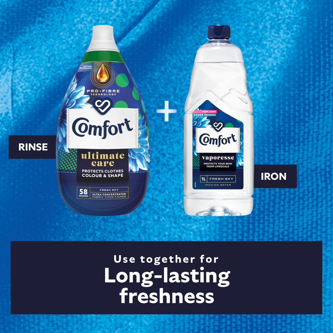 Comfort Vaporesse Fresh Sky Ironing Water (1L)