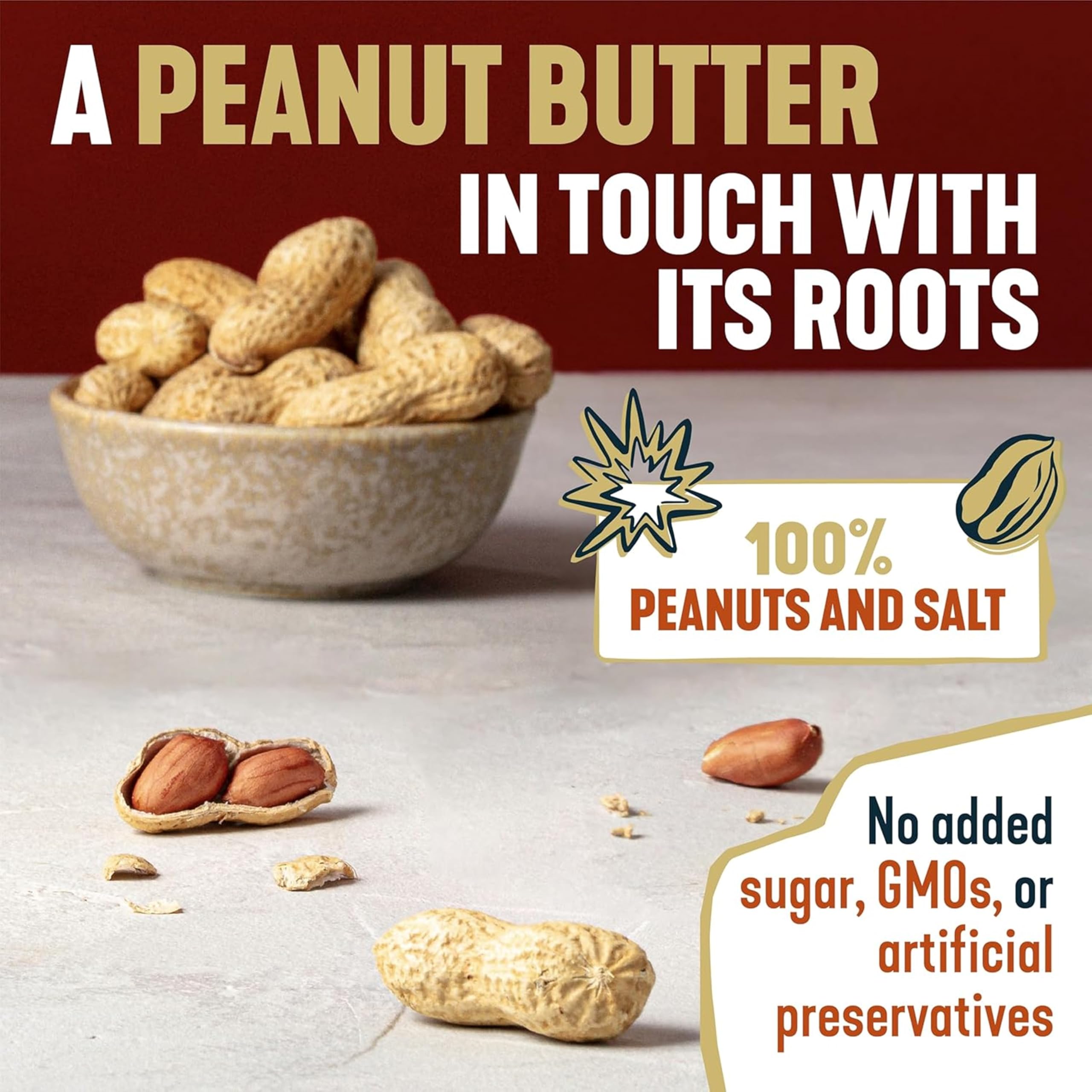 ManiLife Deep Roast Smooth Peanut Butter, 900g - Single Origin Argentine Peanuts, No Palm Oil, No Added Sugar, Vegan 6