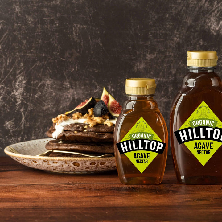 Hilltop Honey - Organic Agave Nectar Squeezy Bottle 330g