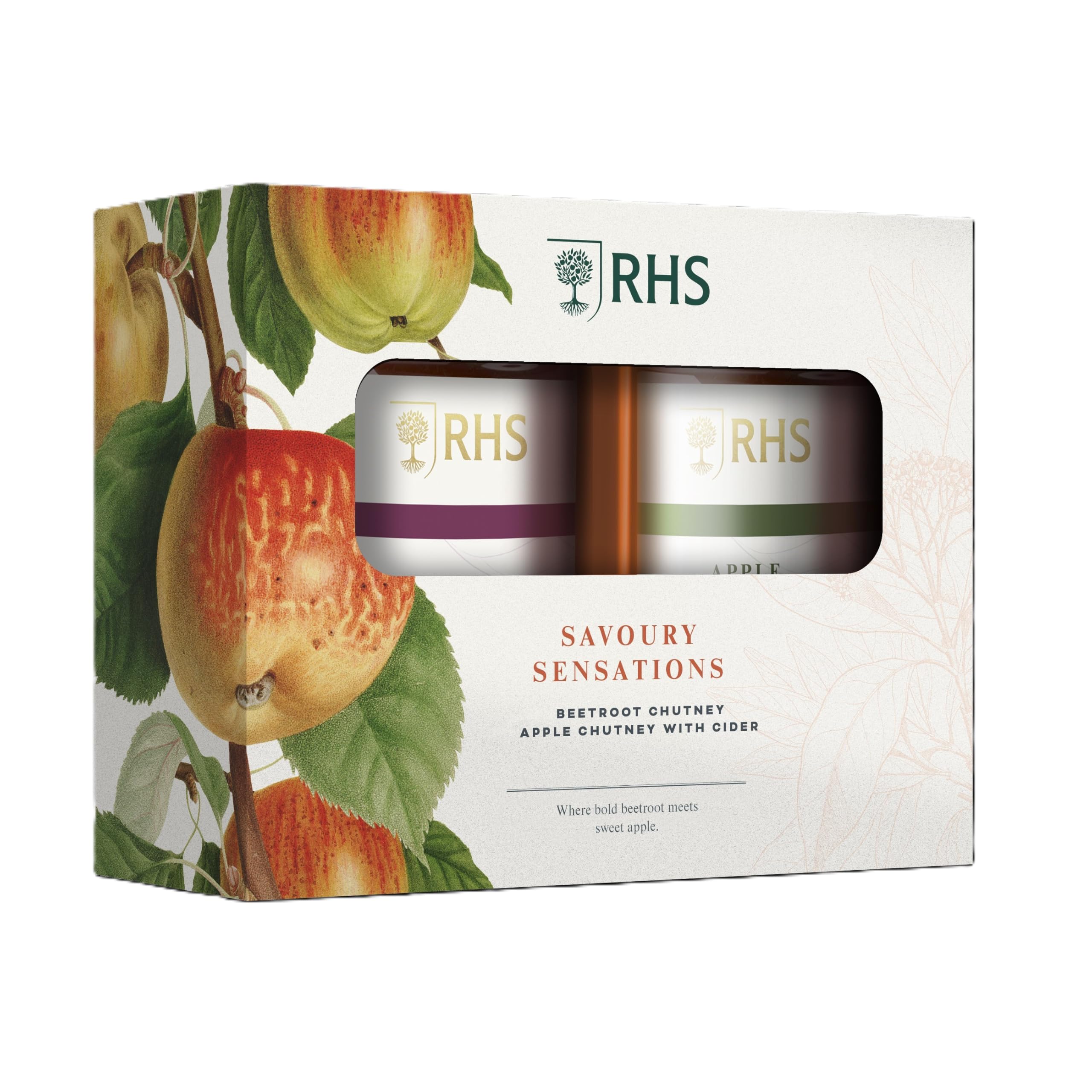 Cottage Delight RHS Savoury Sensations Chutney Gift Pack - 680g Selection