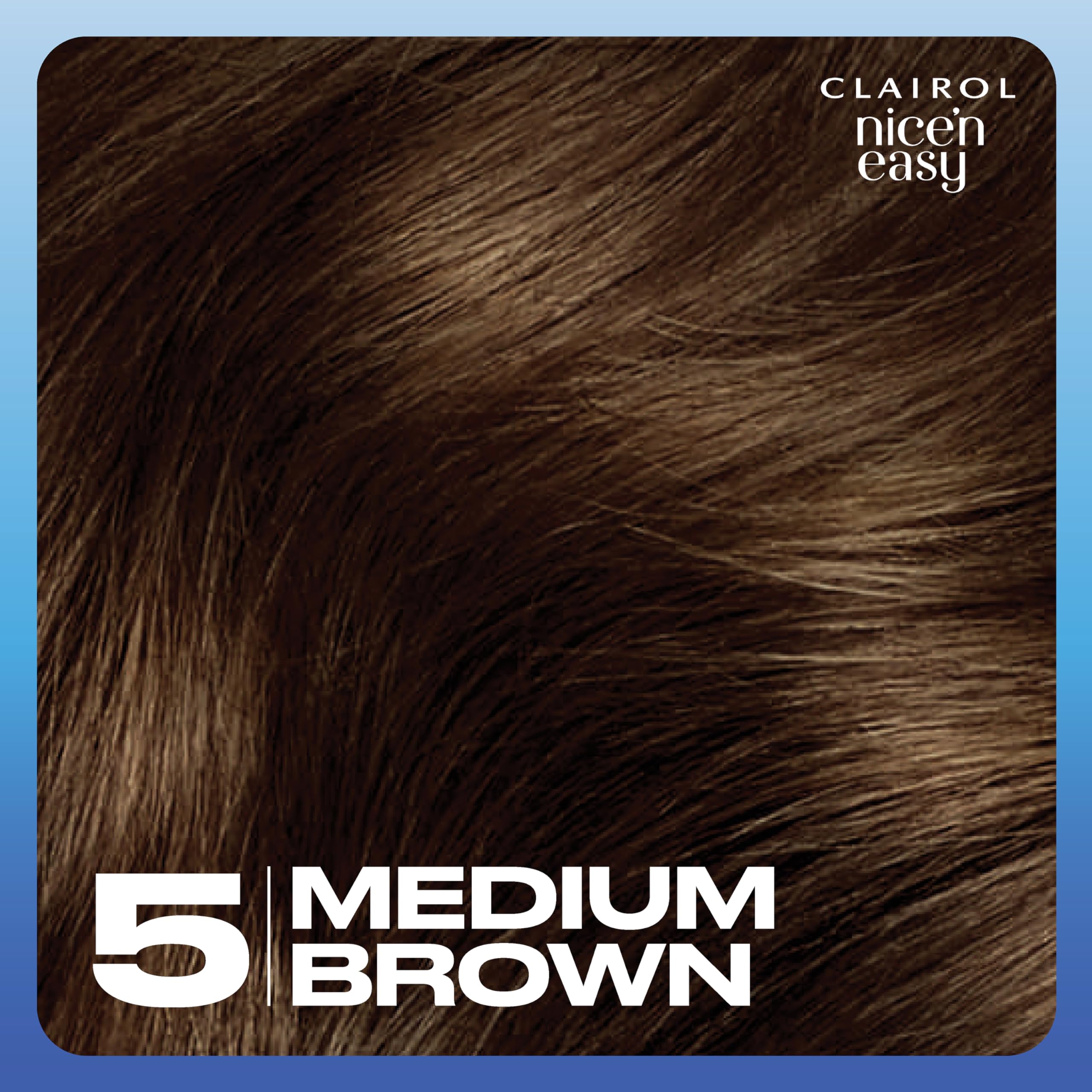 Clairol Nice'N Easy Crème Permanent Hair Dye - 5 Medium Brown 11
