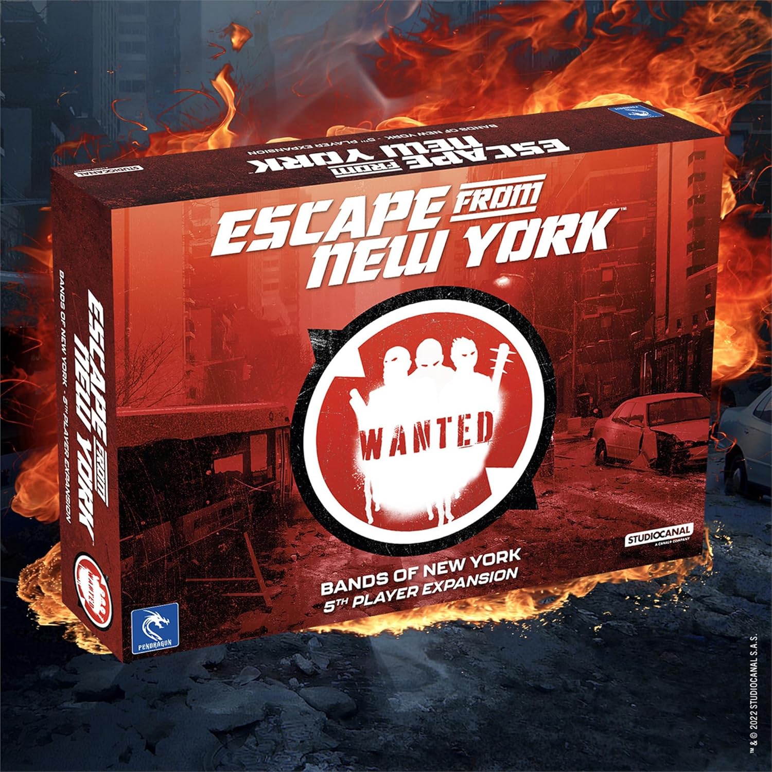 Pendragon Studios Escape from New York: Bands of New York – Erweiterung für den 5. Spieler 4