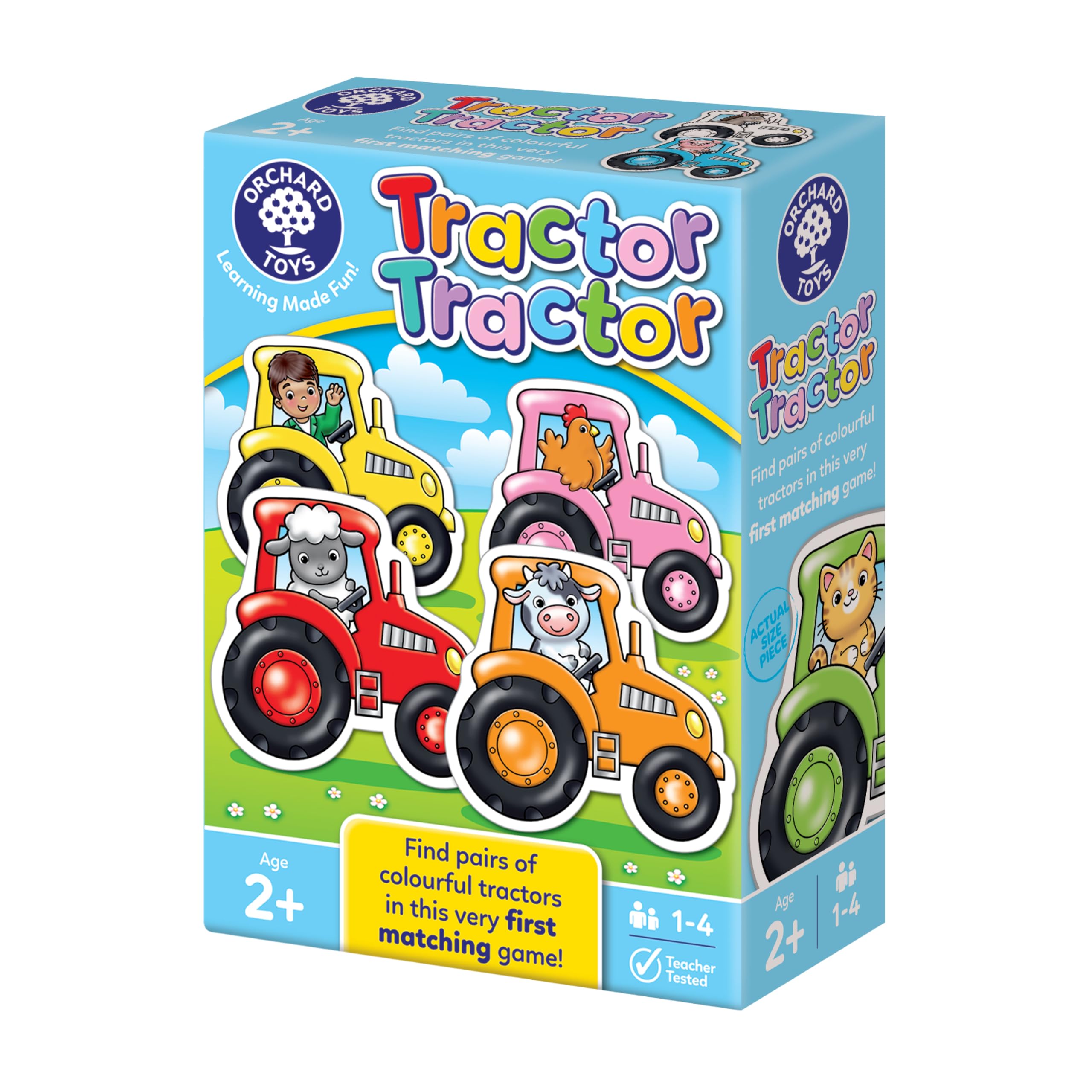 Orchard Toys Tractor Tractor First Matching Game for Toddlers 2+ | 28 Chunky Cards 1