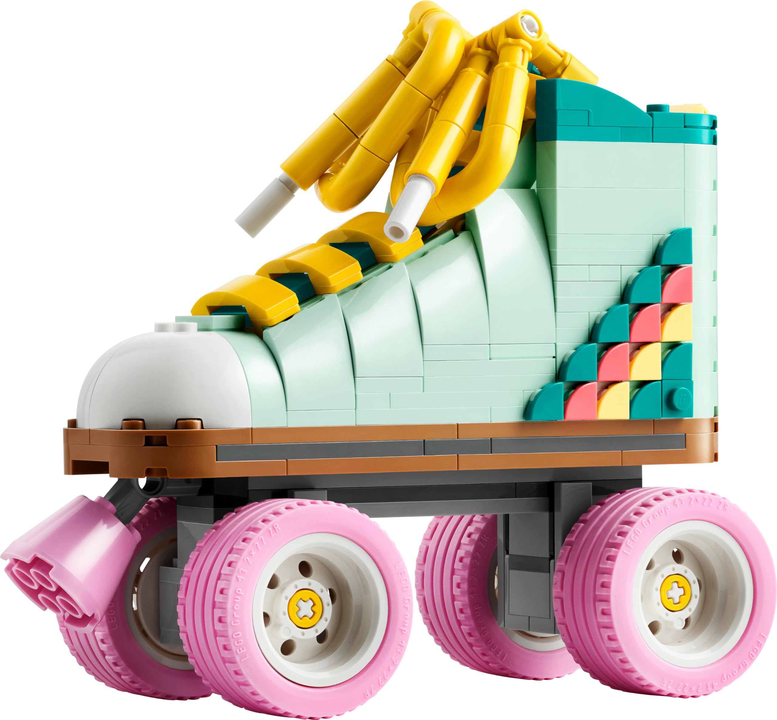 LEGO Creator 3in1 Retro Roller Skate to Mini Skateboard to Boom Box Radio Building Set for Kids 8+ 11
