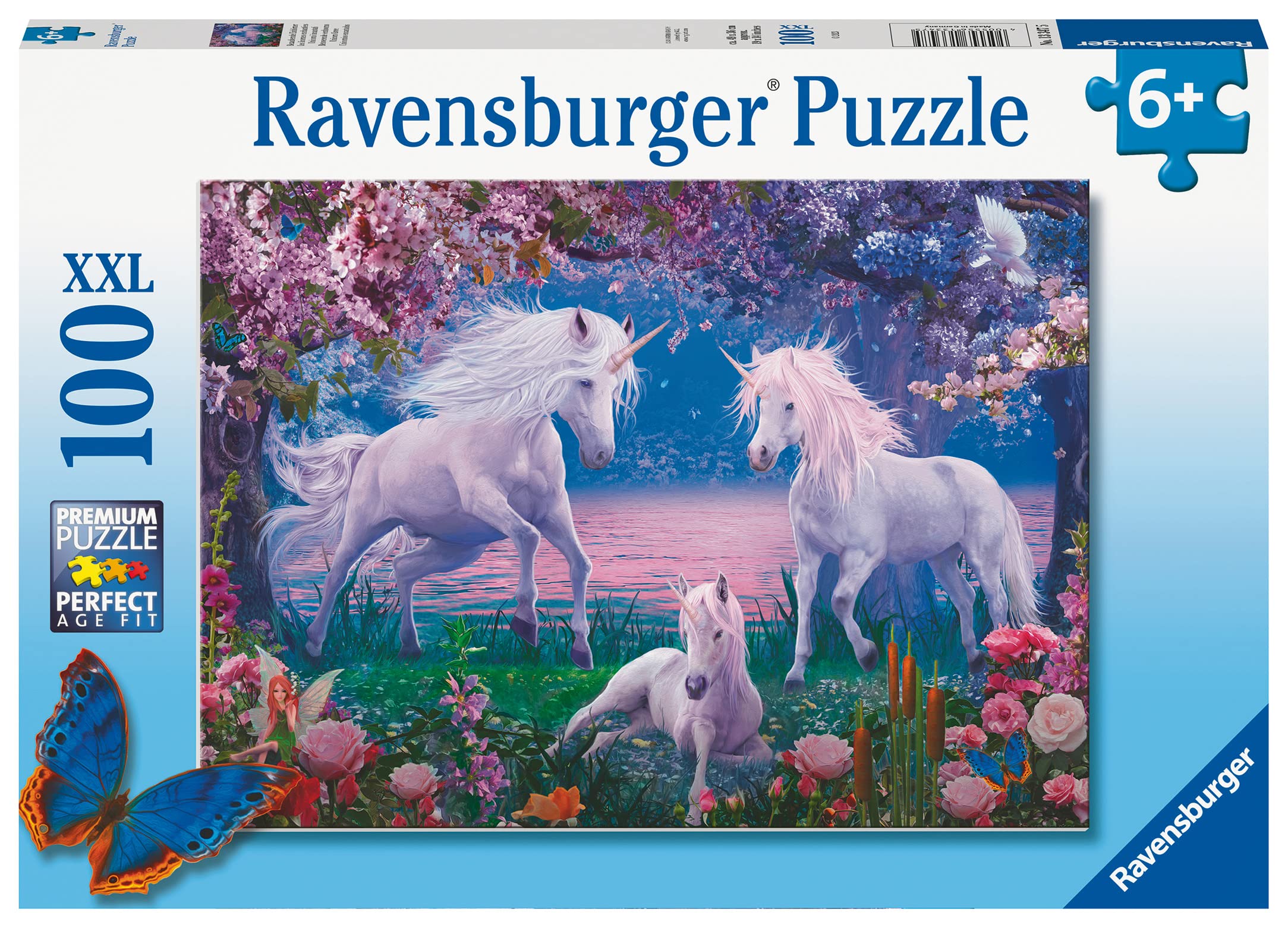 Ravensburger Unicorns 100 Piece Jigsaw Puzzle for Kids Age 6+ | XXL Pieces | 49x36cm