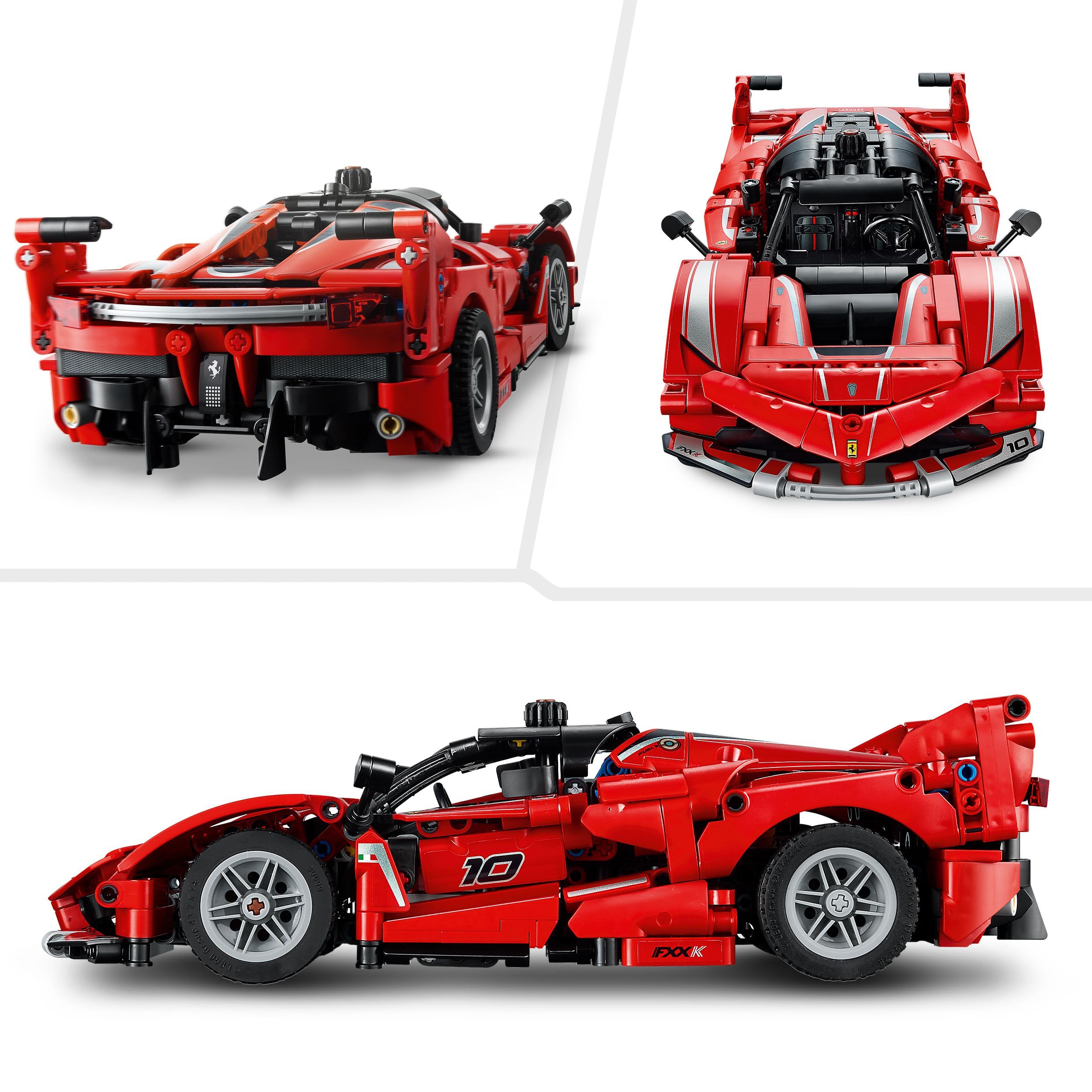 LEGO Technic Ferrari FXX K Baubares Modellauto – Realistisches Spielzeug mit beweglichen Kolben, ab 10 Jahren 5