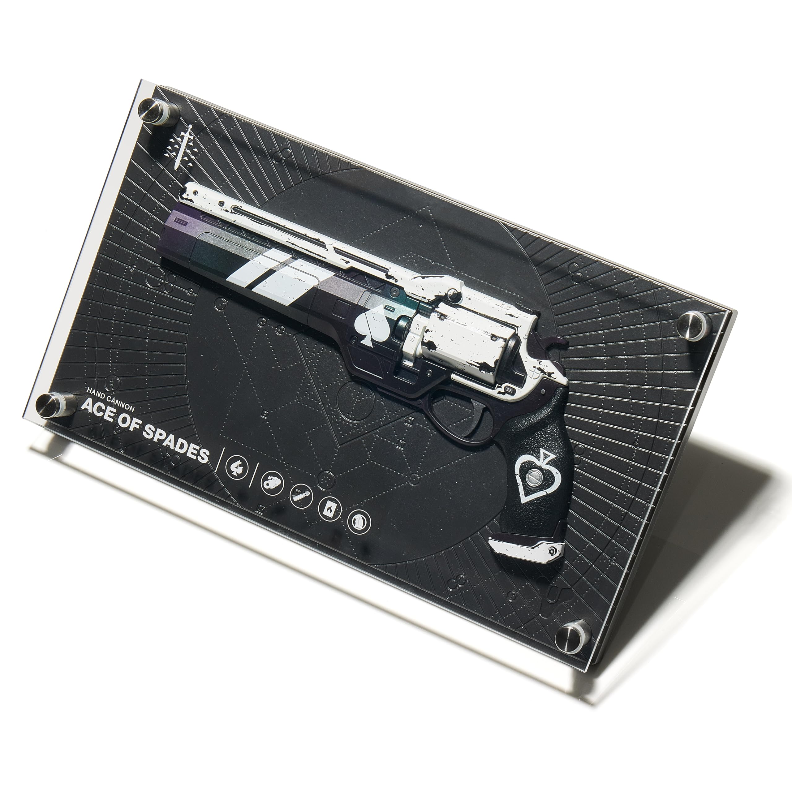 Destiny - Numskull Ace of Spades Exotic Weapon Figure 12x6 in Premium Collectible Statue - Official Bungie Licensed Replica 1