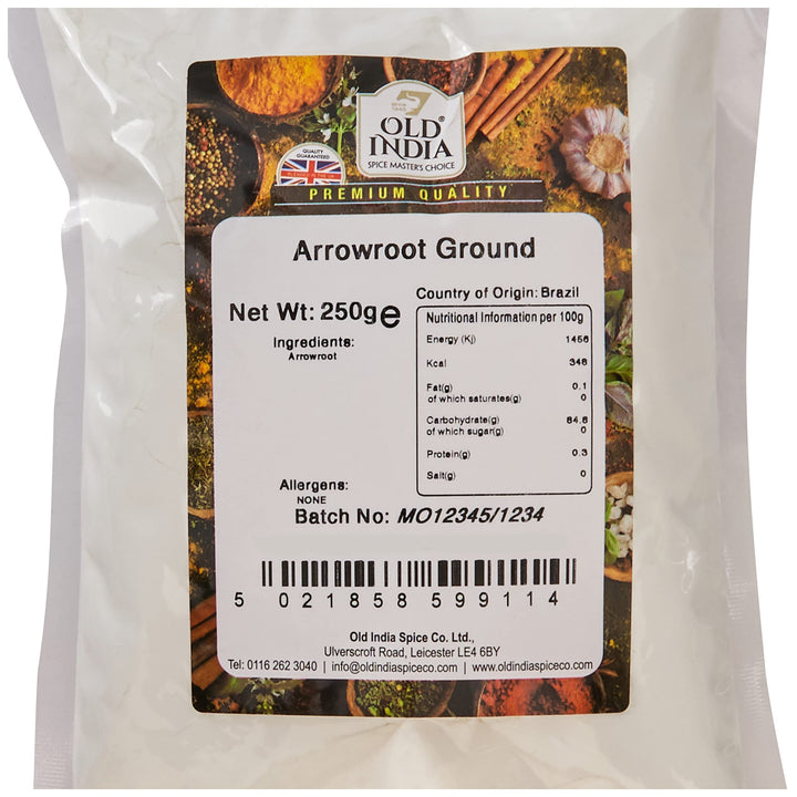 Old India - Arrowroot Ground Powder 250g