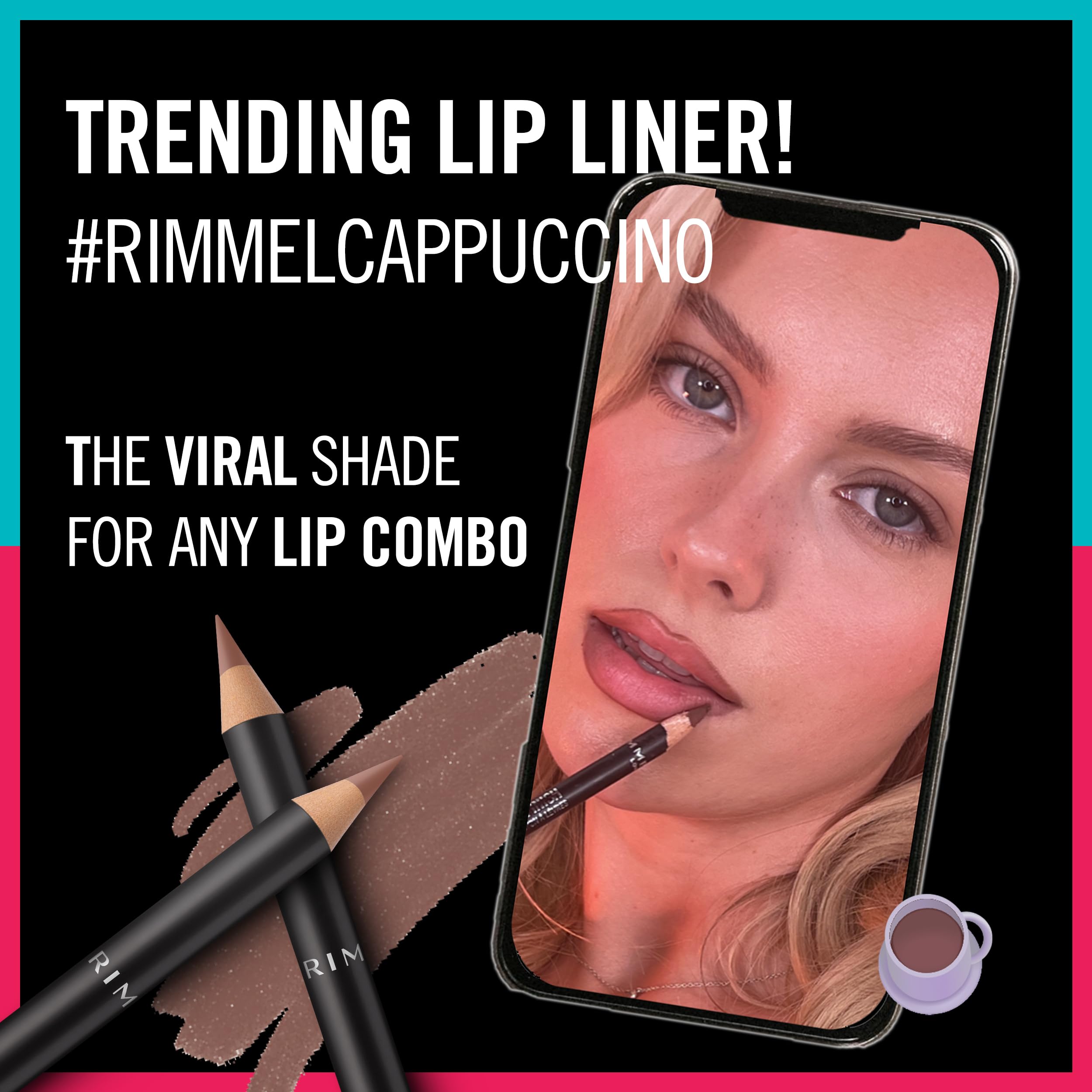 Rimmel Lasting Finish 8HR Lip Liner - Brownie Pie (1.2 g) 7