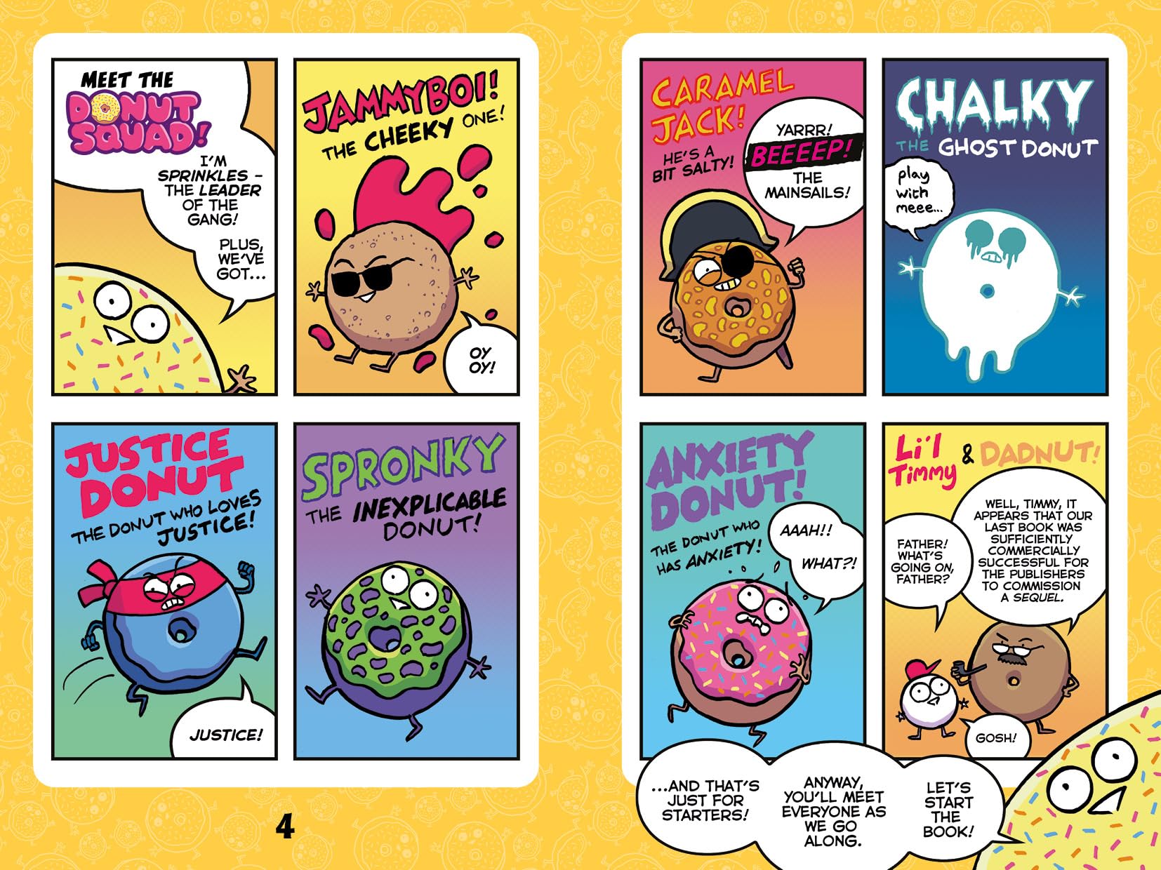 Donut Squad: Make a Mess! by Neill Cameron - Humorous Comic for Ages 8-10 | Paperback 2