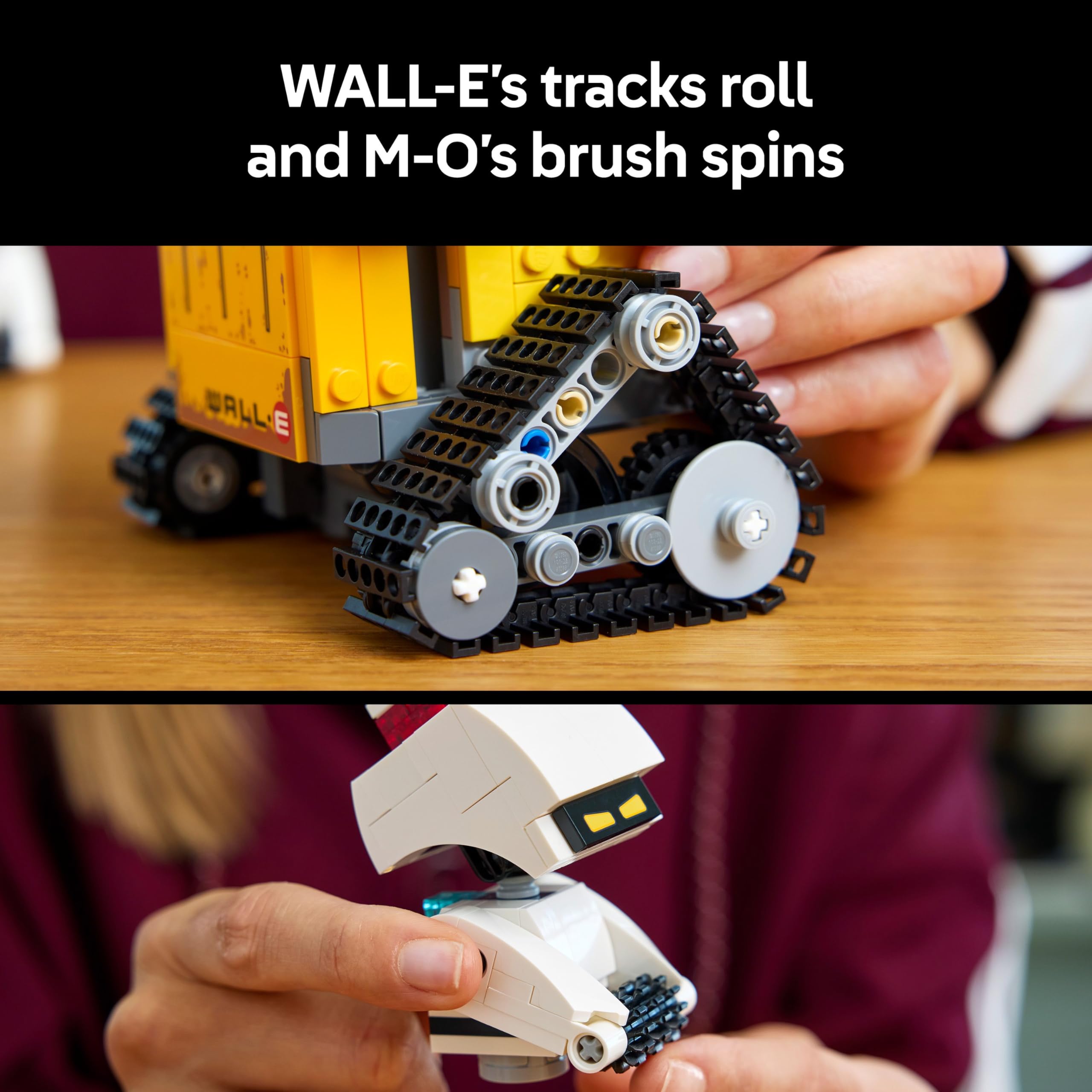 LEGO Disney Pixar WALL-E and EVE 43279 Building Set for Adults | 811 Pieces | Ages 18+ 6
