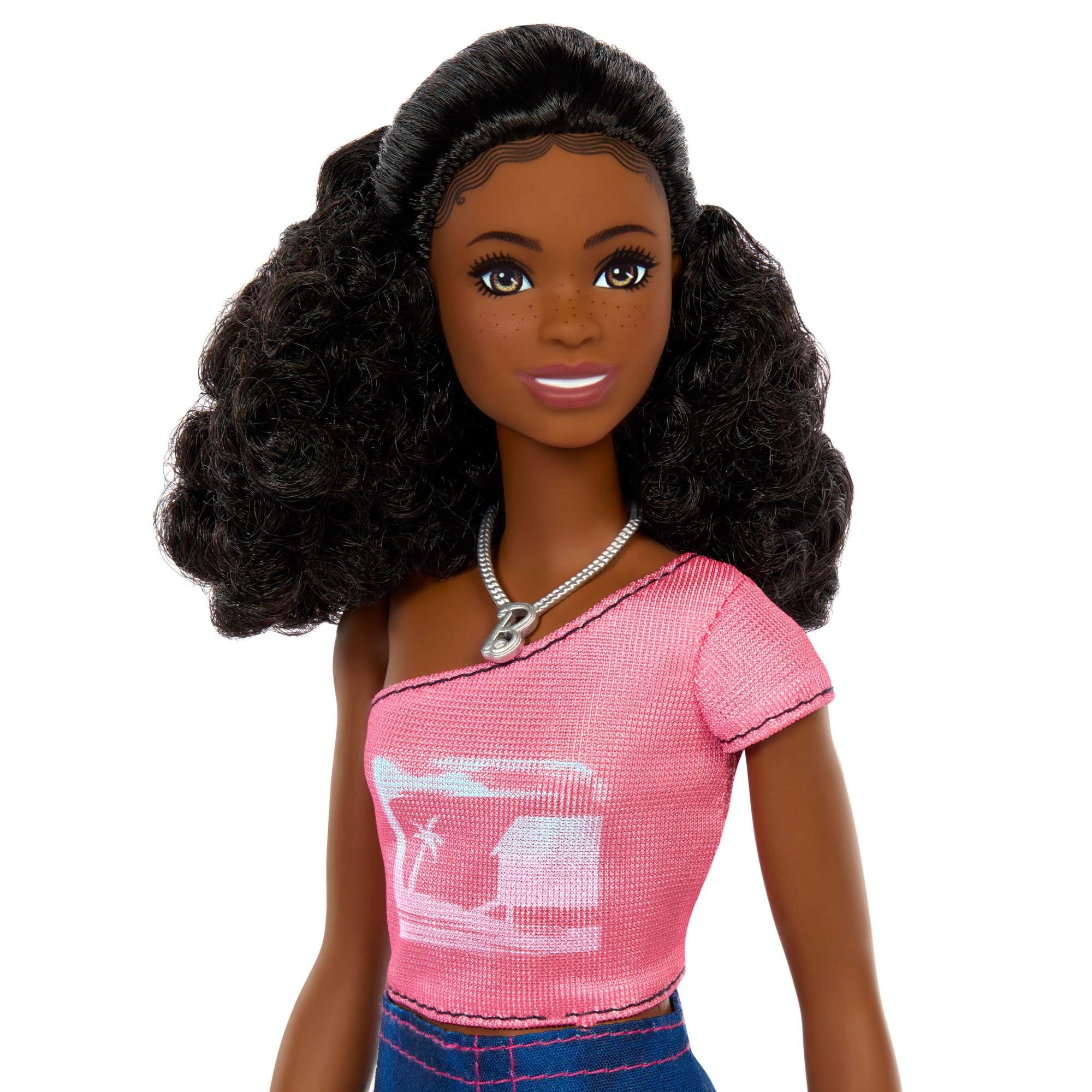Barbie Mysteries: Beach Detectives Brooklyn Fashion Doll - Pink Outfit, Curly Brunette Hair, Ages 3+ 5