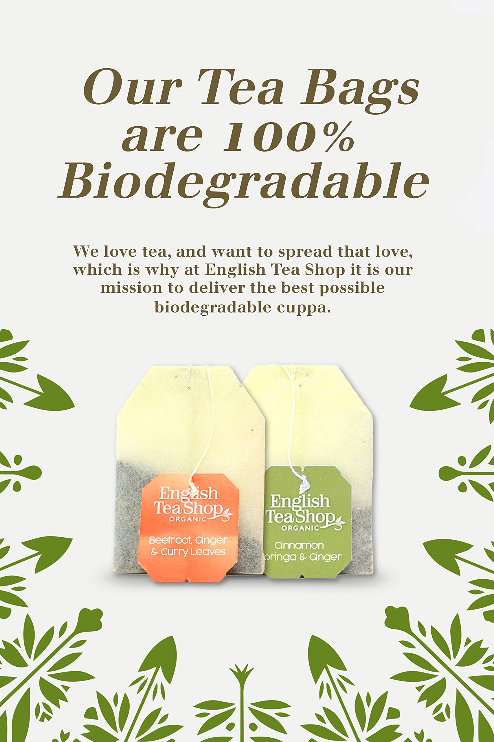 English Tea Shop Organic Super Goodness Collection Gift Tin - 36 Tea Bags 14